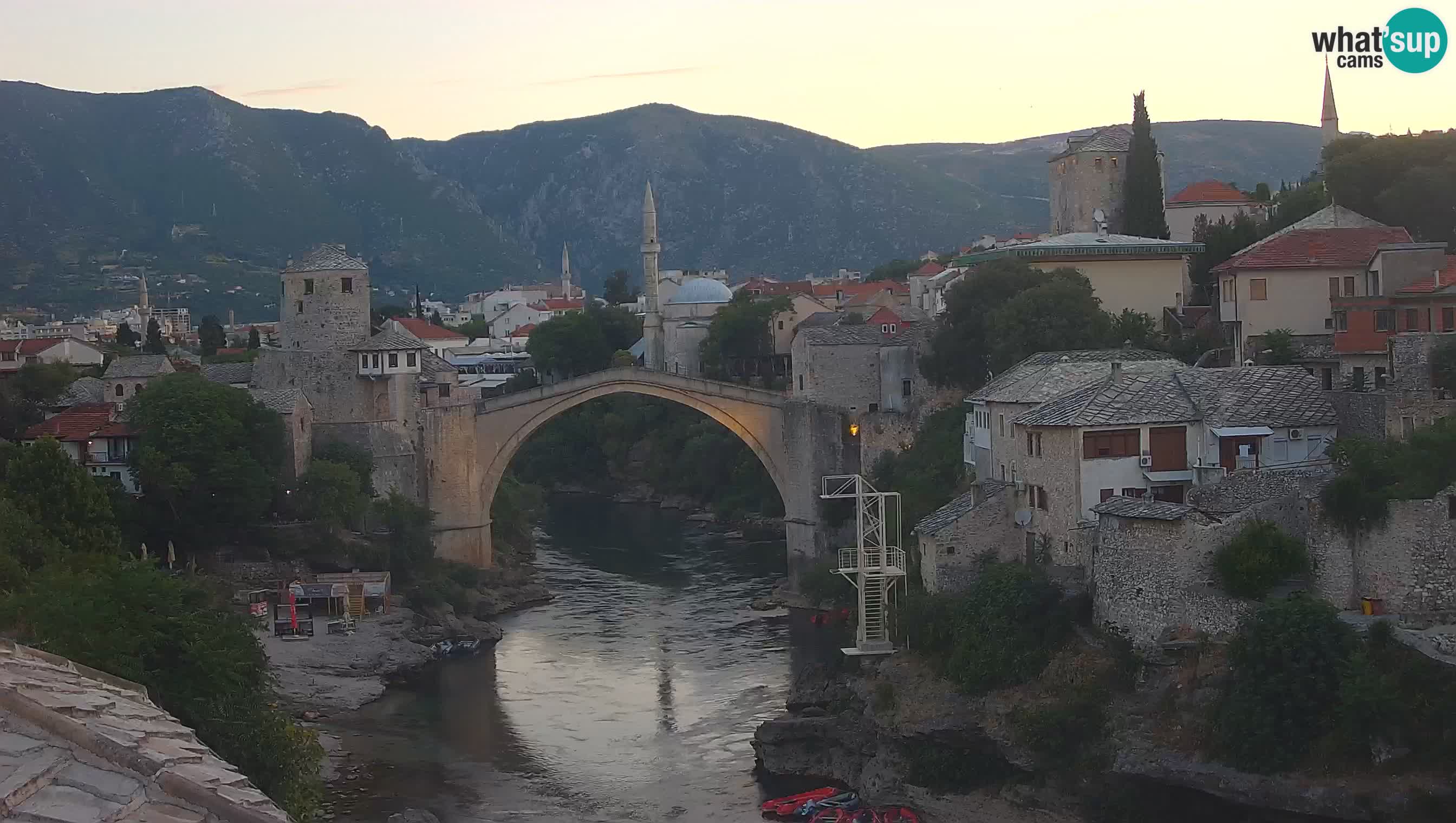 Mostar webcam – LIVE Old Bridge and Neretva river