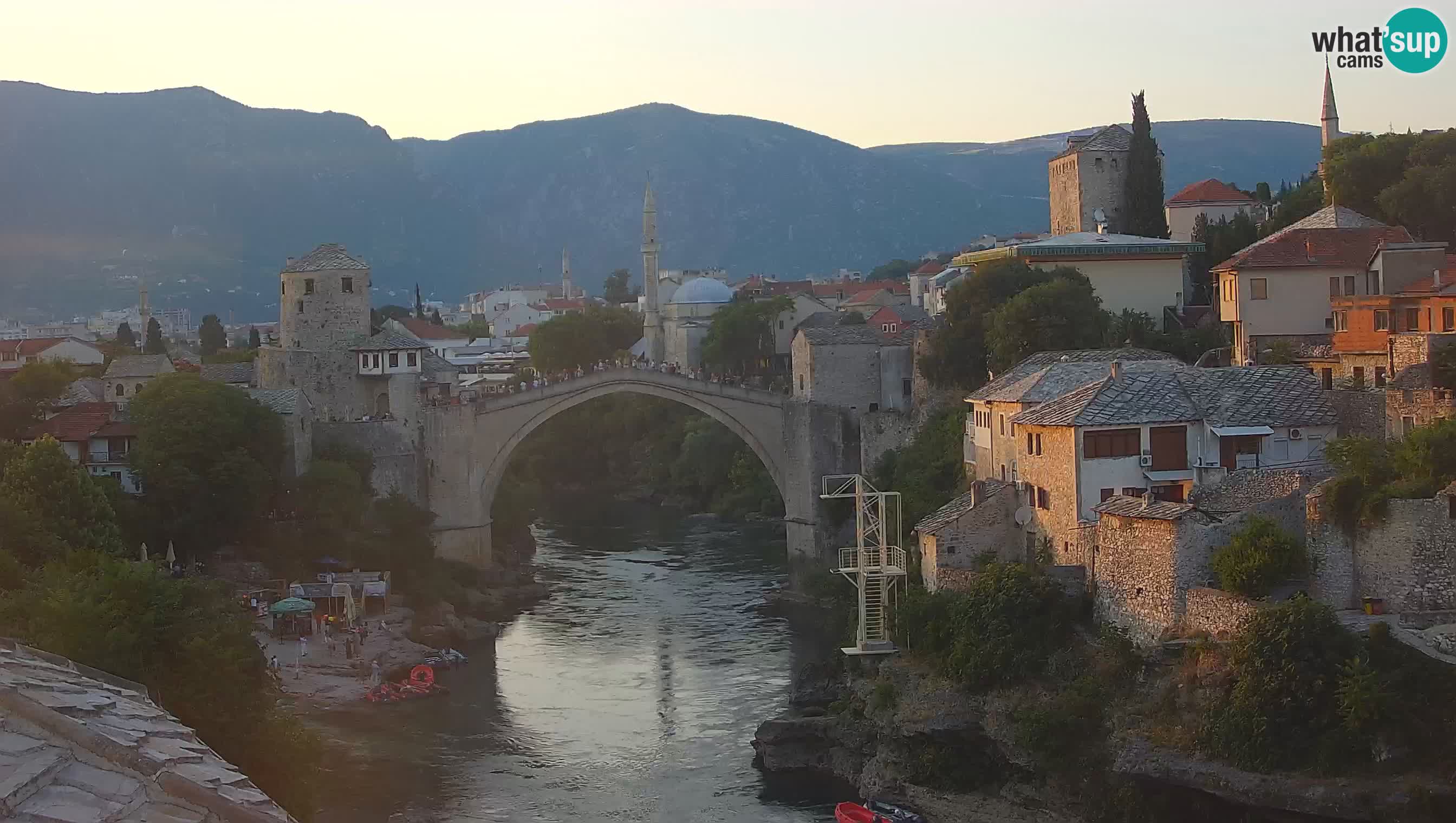Mostar webcam – LIVE Old Bridge and Neretva river