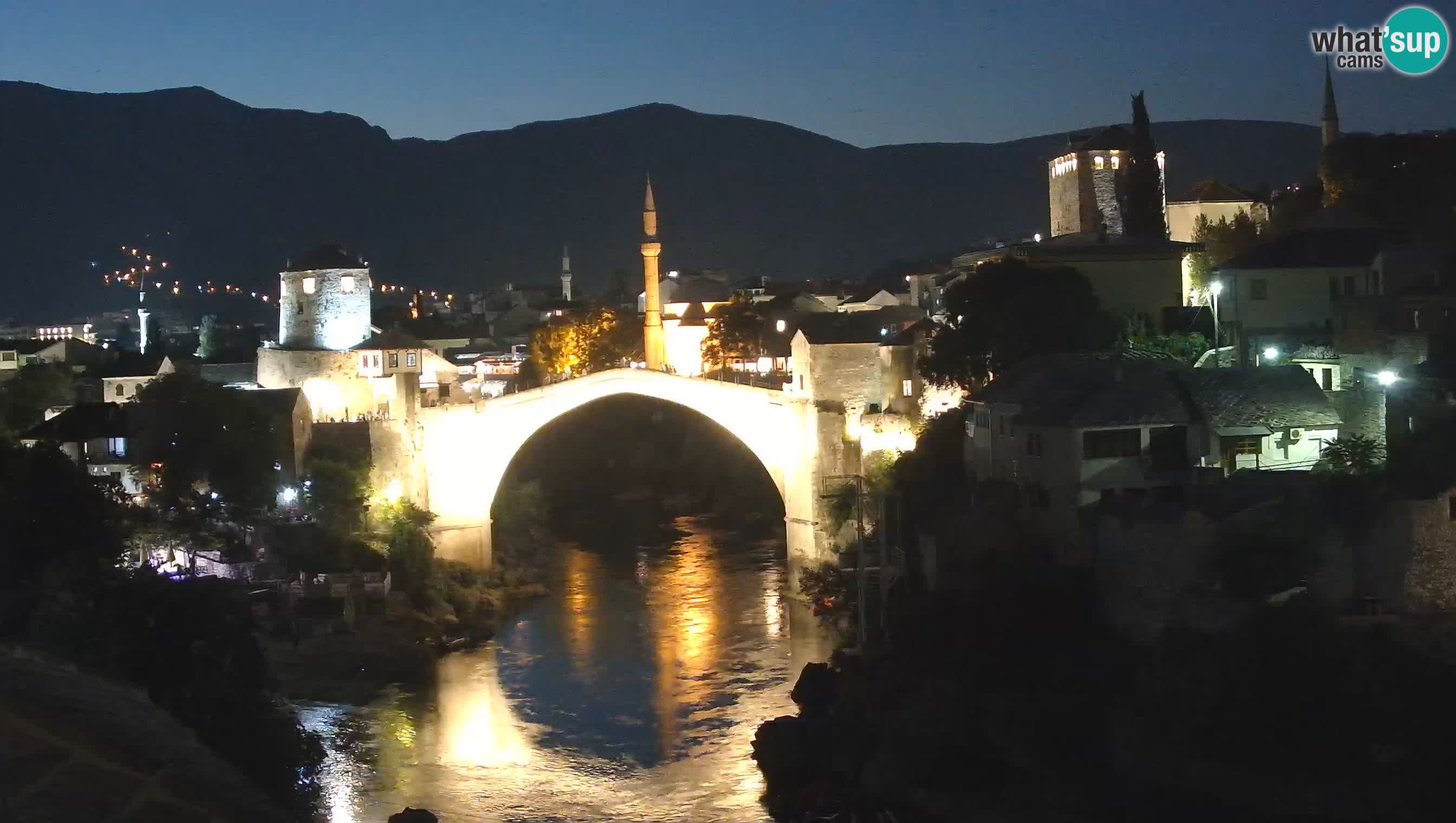 Mostar webcam – LIVE Old Bridge and Neretva river