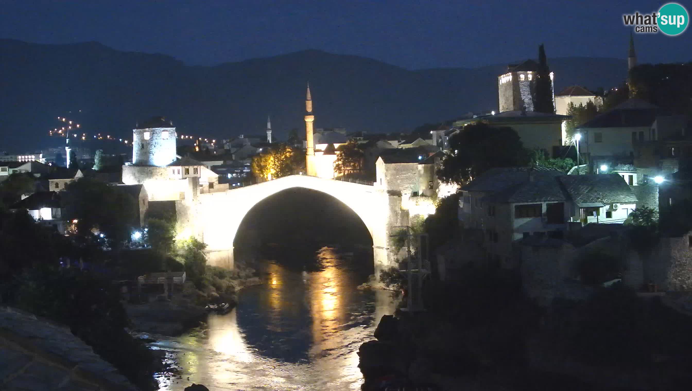 Webcam Mostar – Il Ponte Vecchio sul fiume Neretva