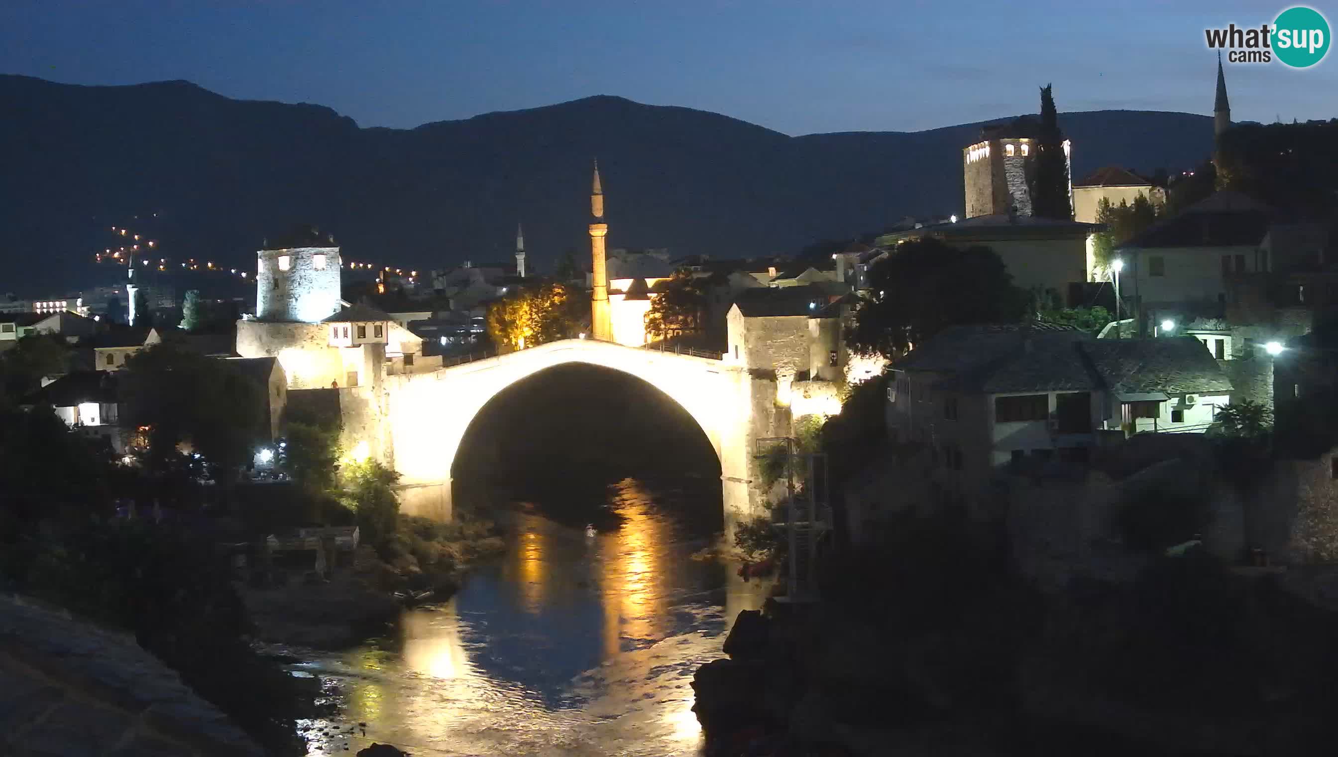 Webcam Mostar – Il Ponte Vecchio sul fiume Neretva