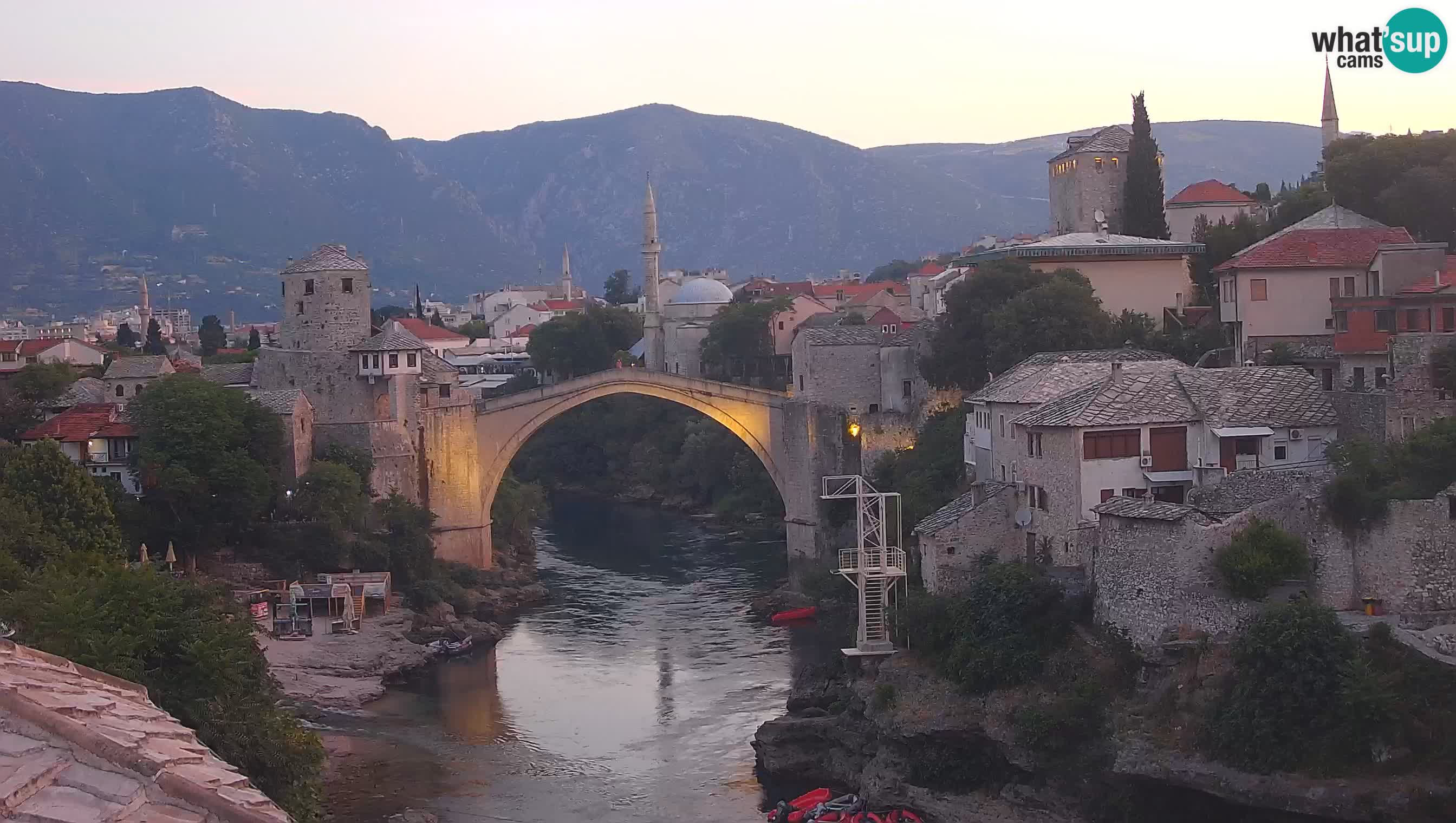 Spletna kamera Mostar – Stari Most in reka Neretva