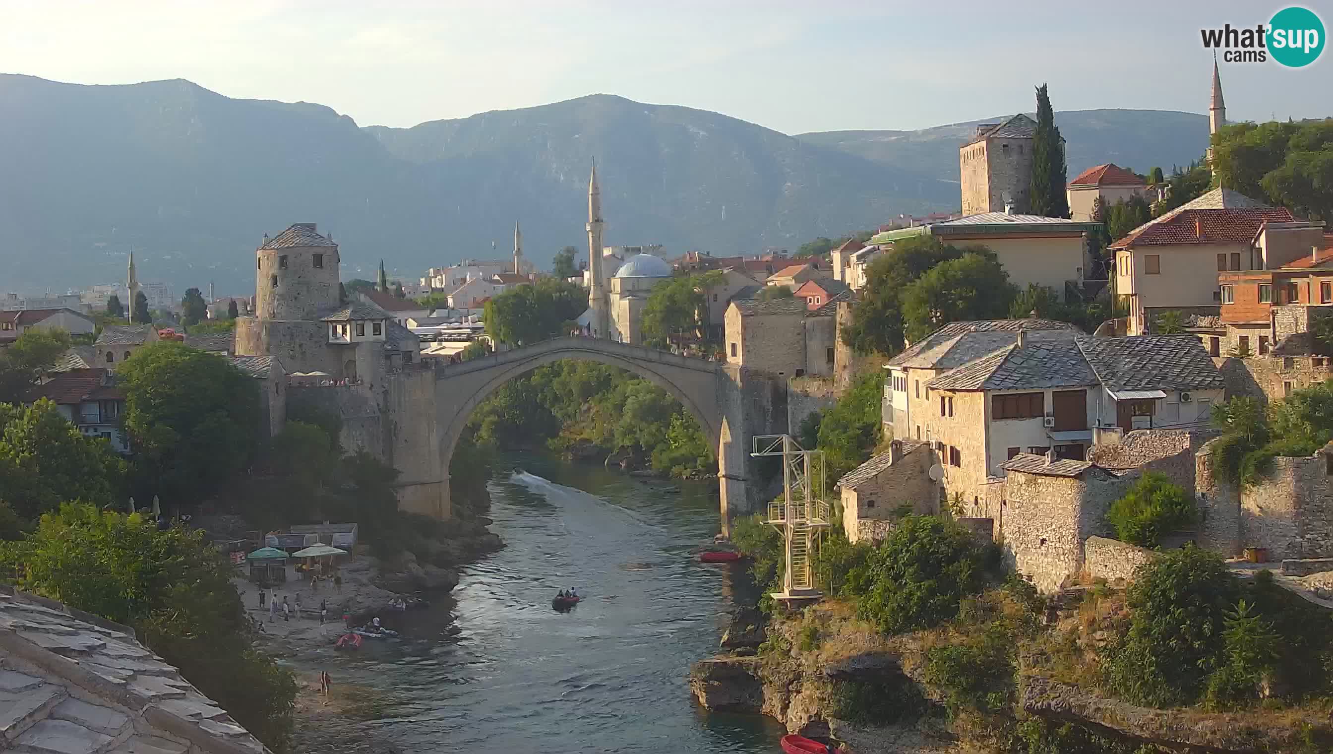 Spletna kamera Mostar – Stari Most in reka Neretva