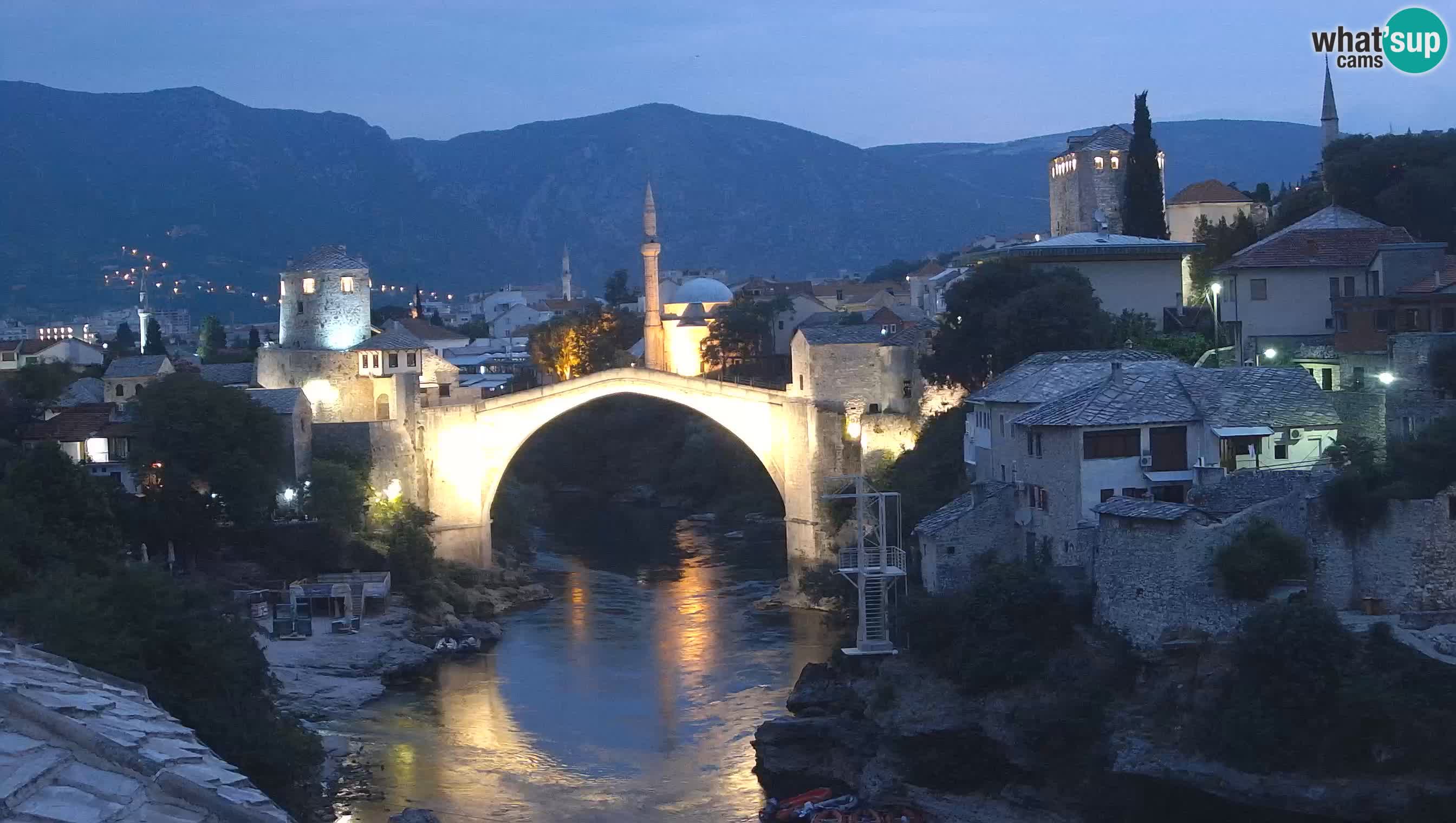Spletna kamera Mostar – Stari Most in reka Neretva