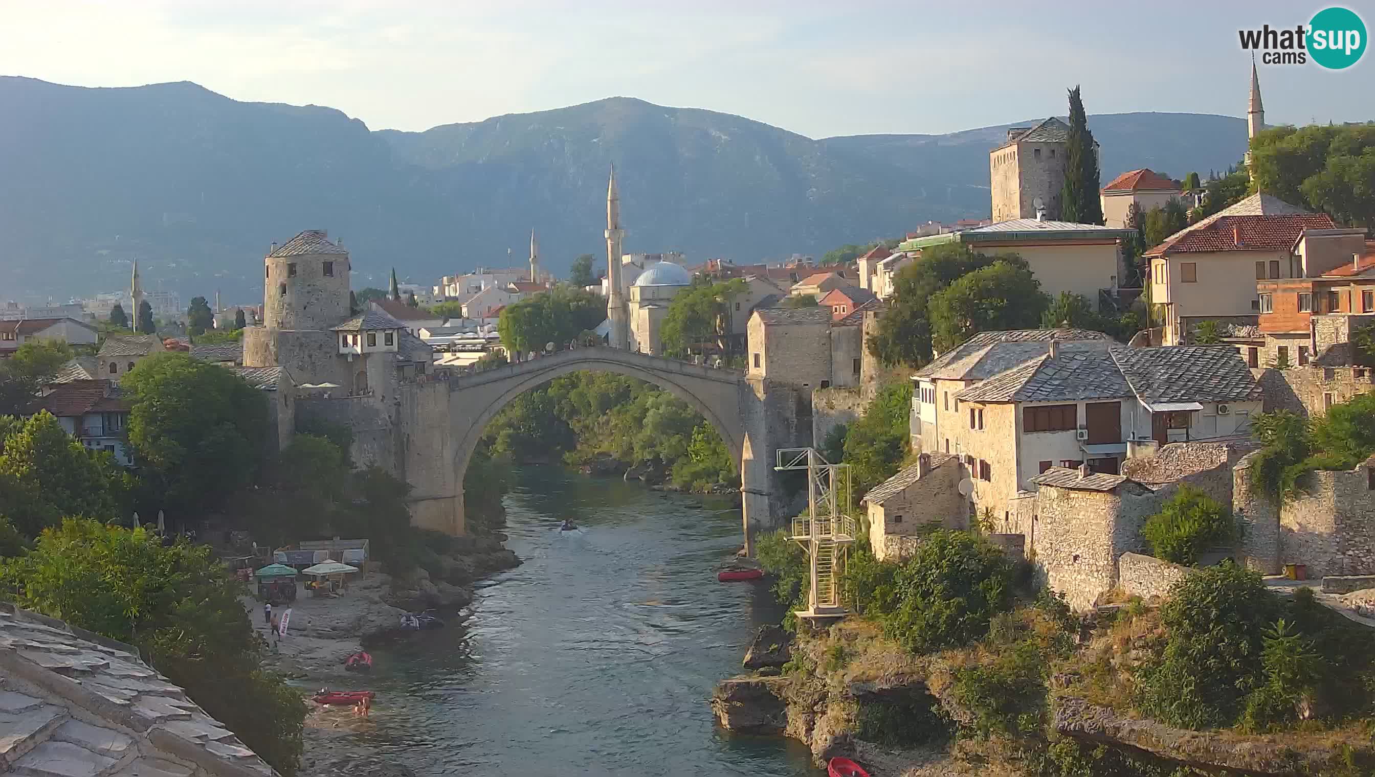 Mostar webcam – LIVE Old Bridge and Neretva river