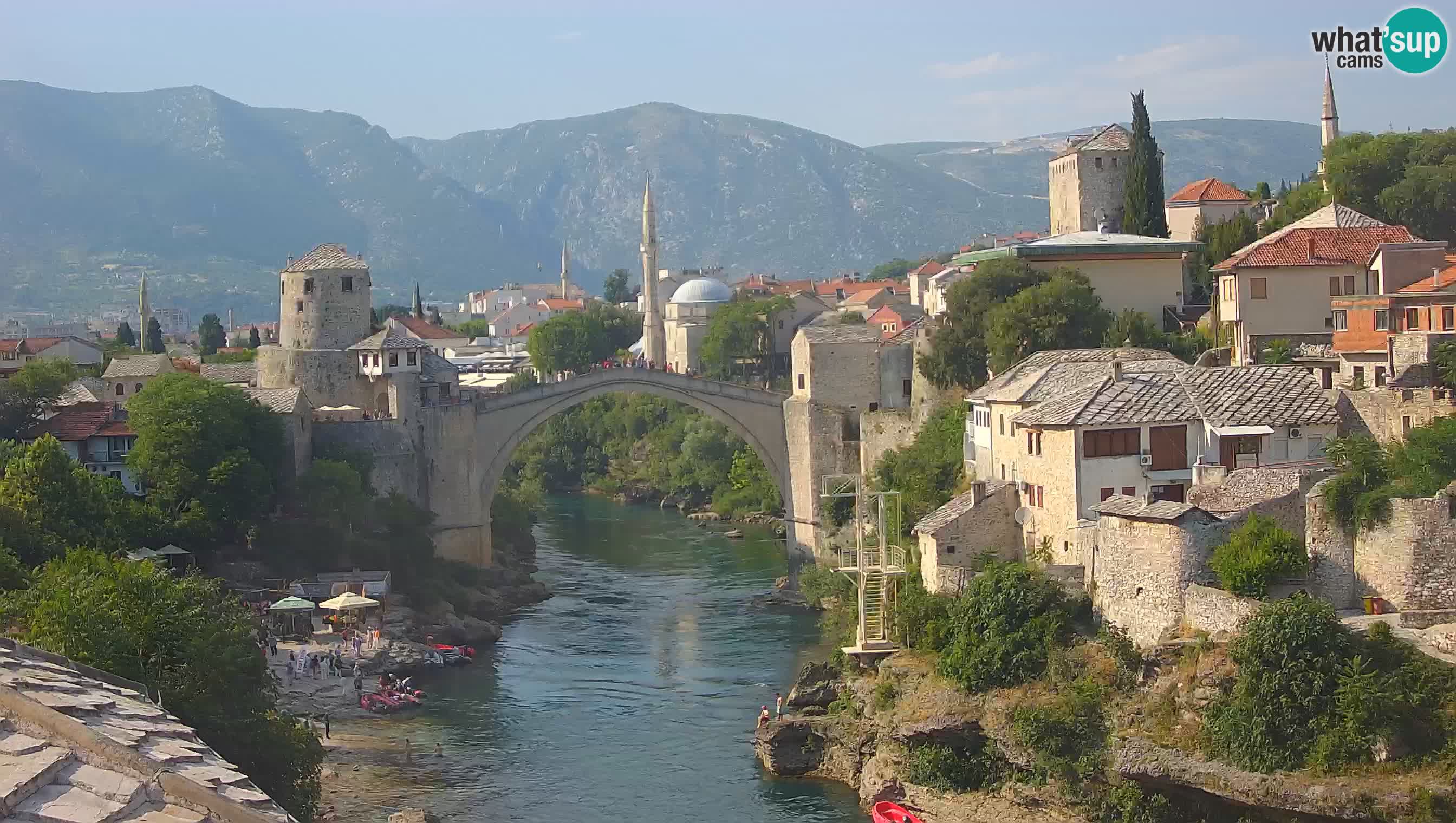 Spletna kamera Mostar – Stari Most in reka Neretva