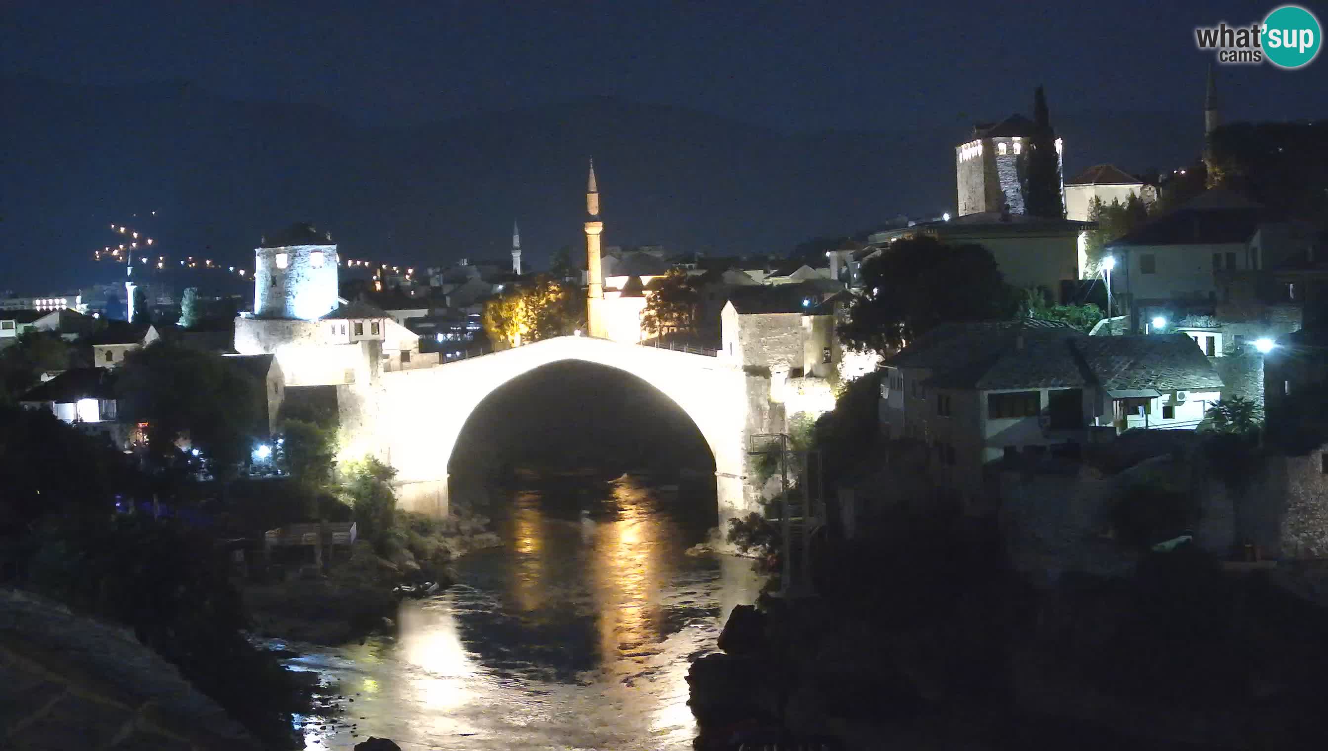 Mostar web kamera – Stari Most i rijeka Neretva – Goa Mostar