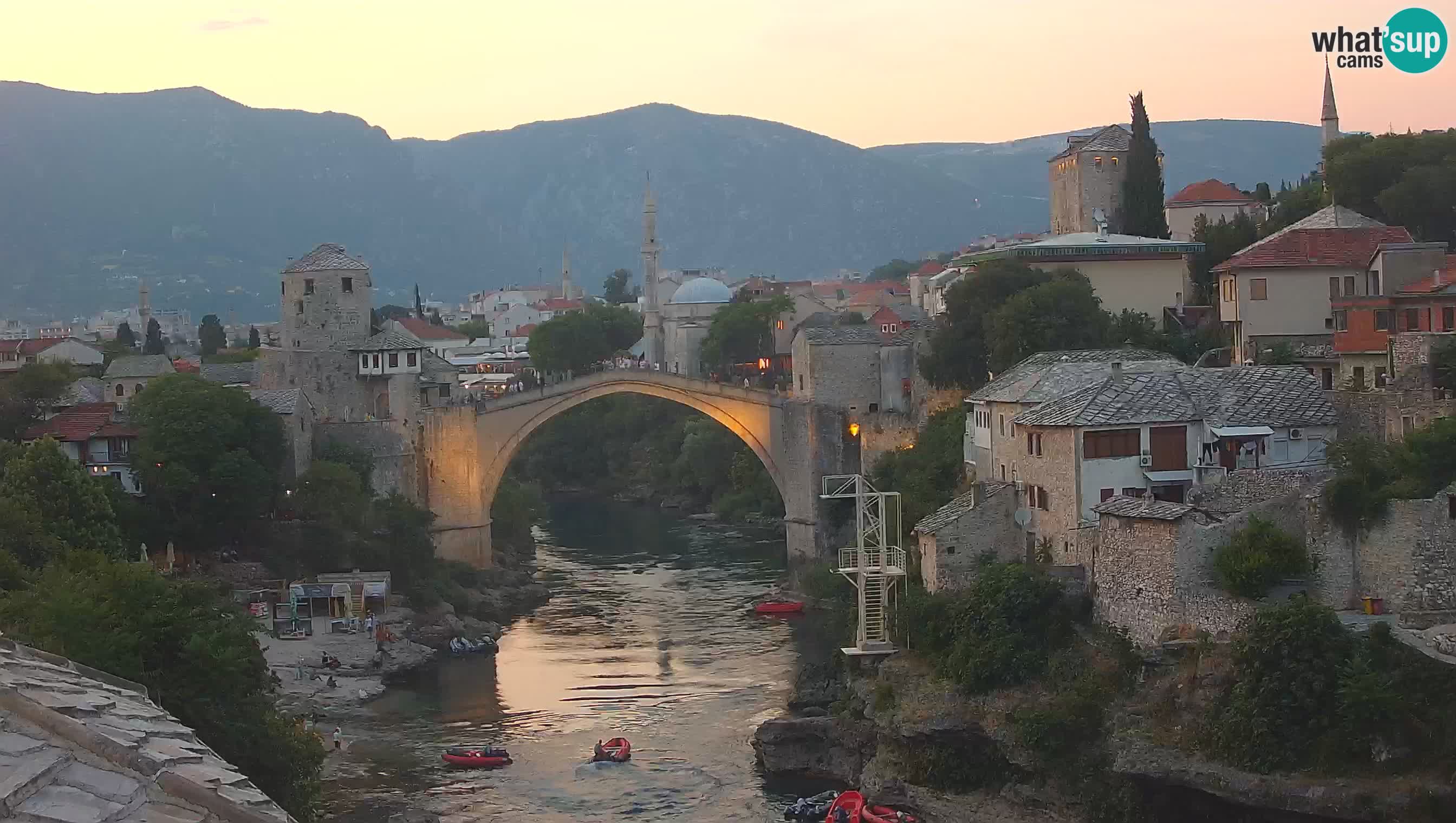 Spletna kamera Mostar – Stari Most in reka Neretva