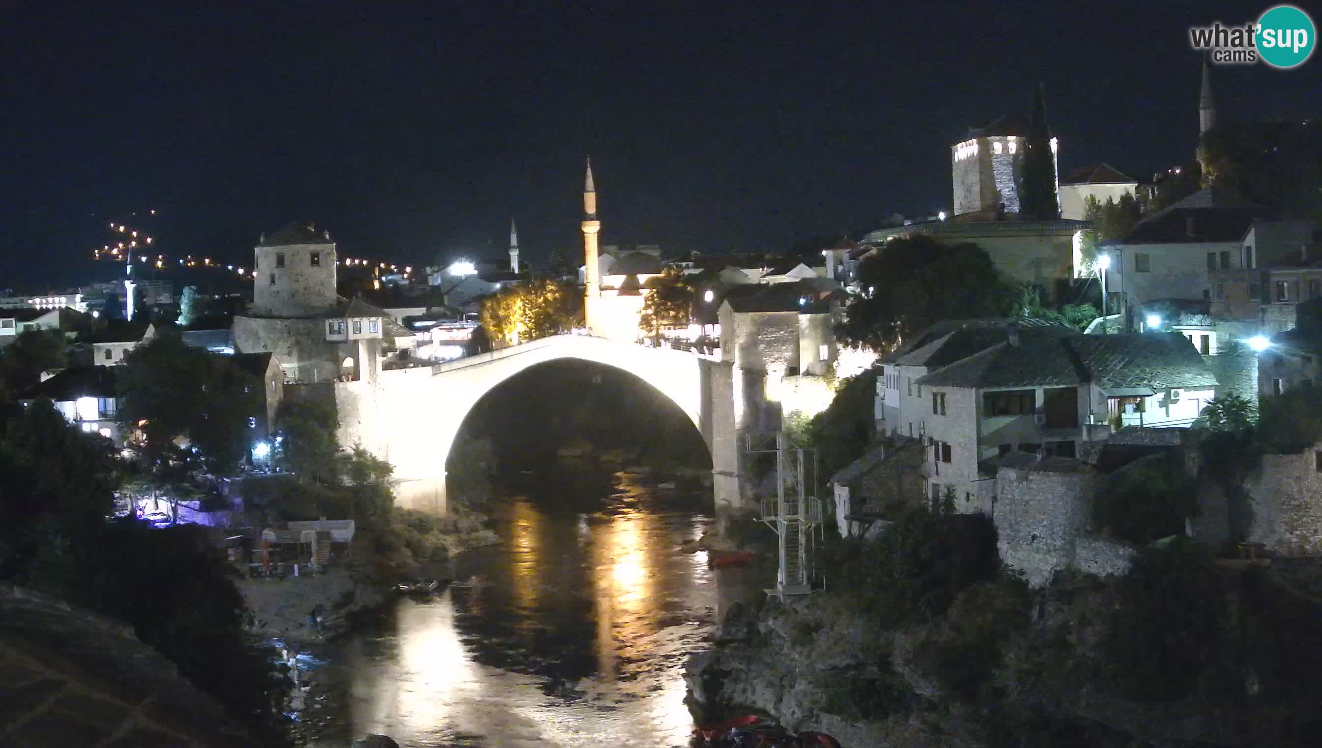 Mostar web kamera – Stari Most i rijeka Neretva – Goa Mostar