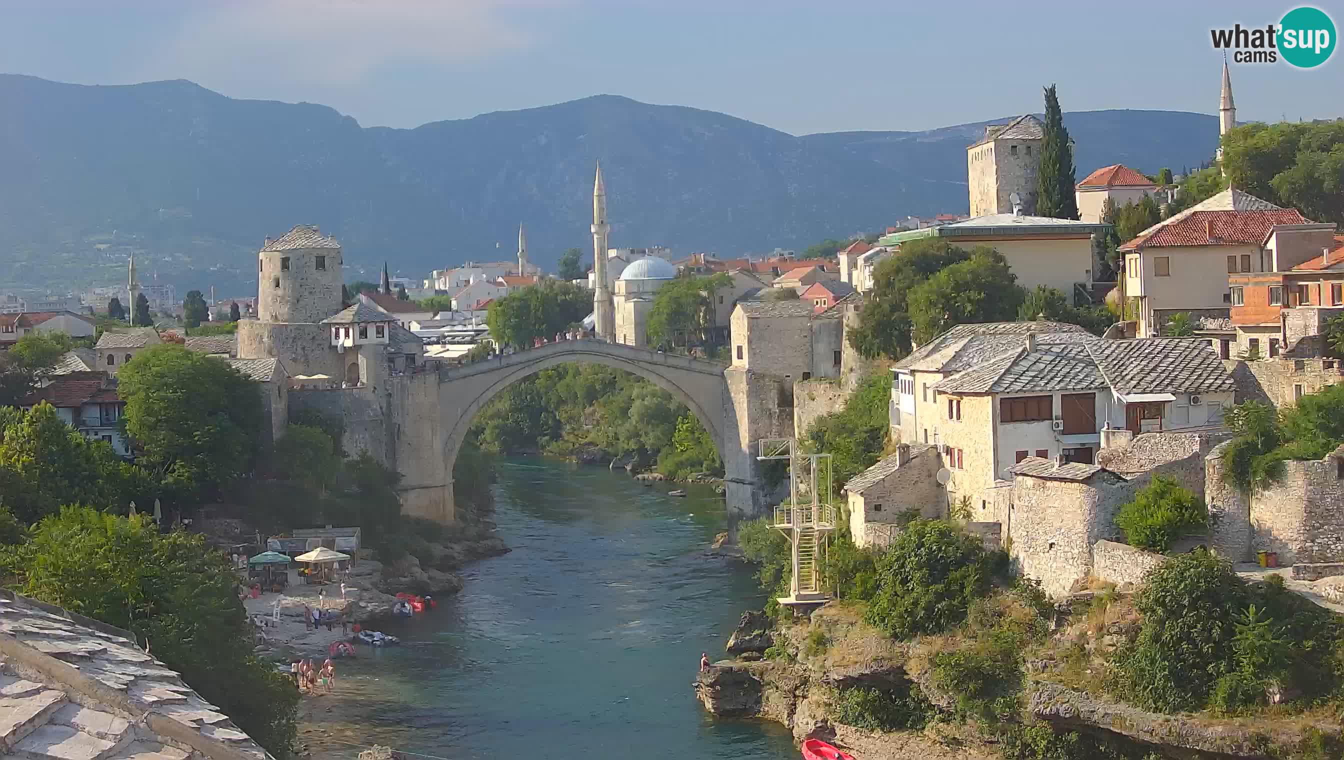 Spletna kamera Mostar – Stari Most in reka Neretva