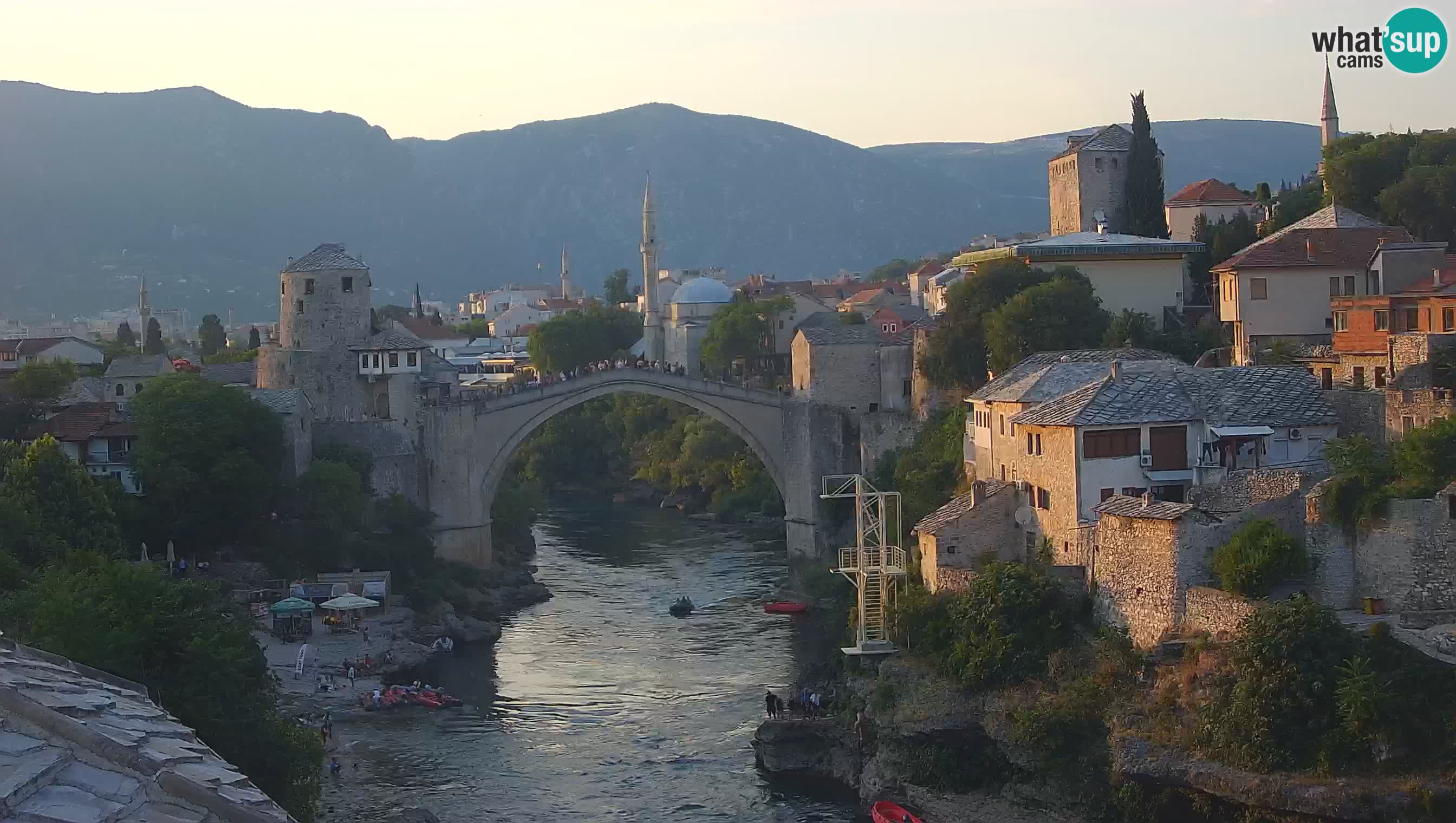 Spletna kamera Mostar – Stari Most in reka Neretva