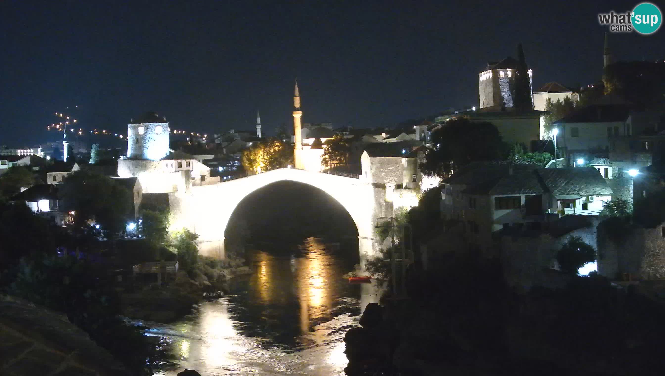 Webcam Mostar – Il Ponte Vecchio sul fiume Neretva