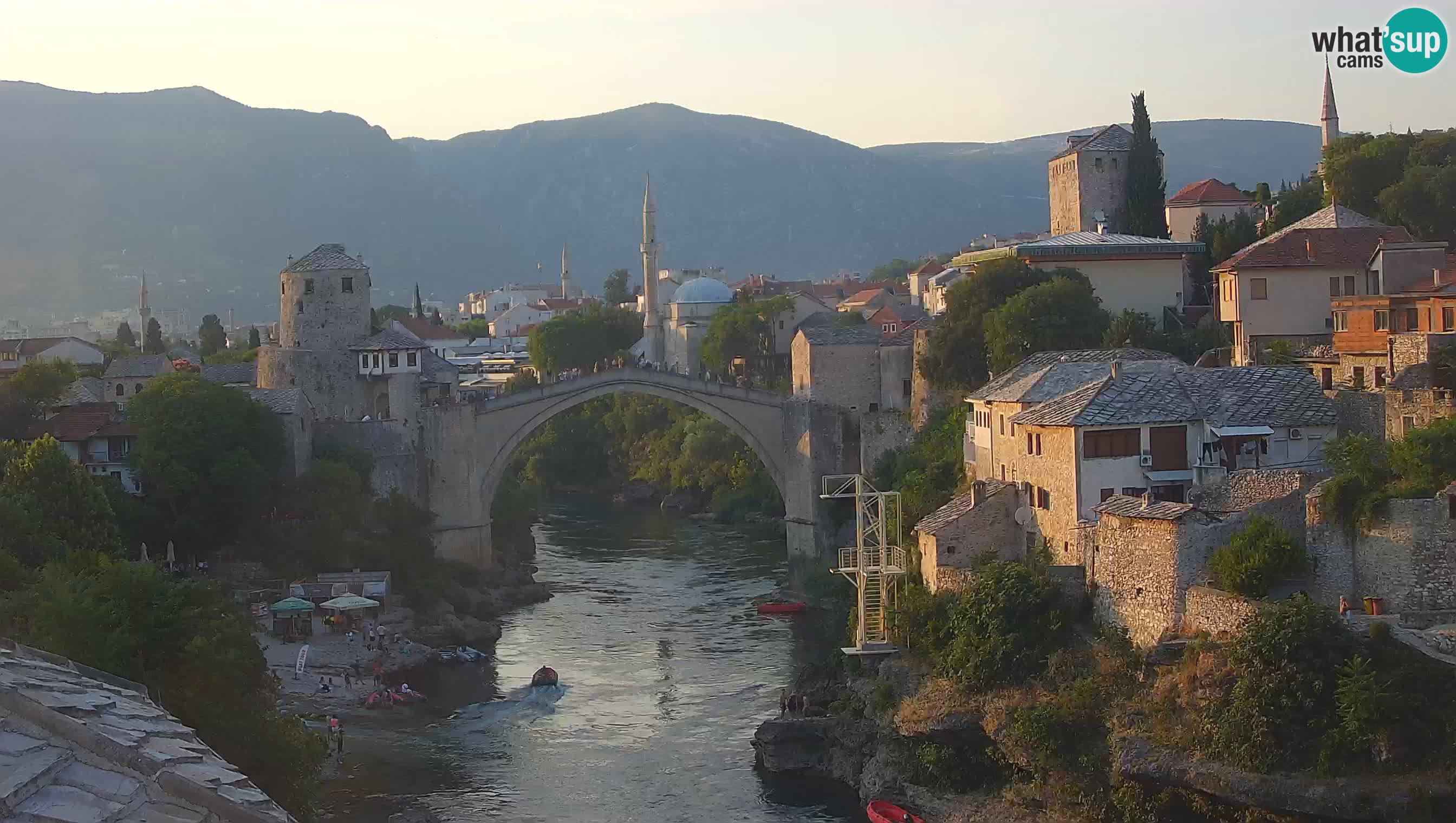 Spletna kamera Mostar – Stari Most in reka Neretva