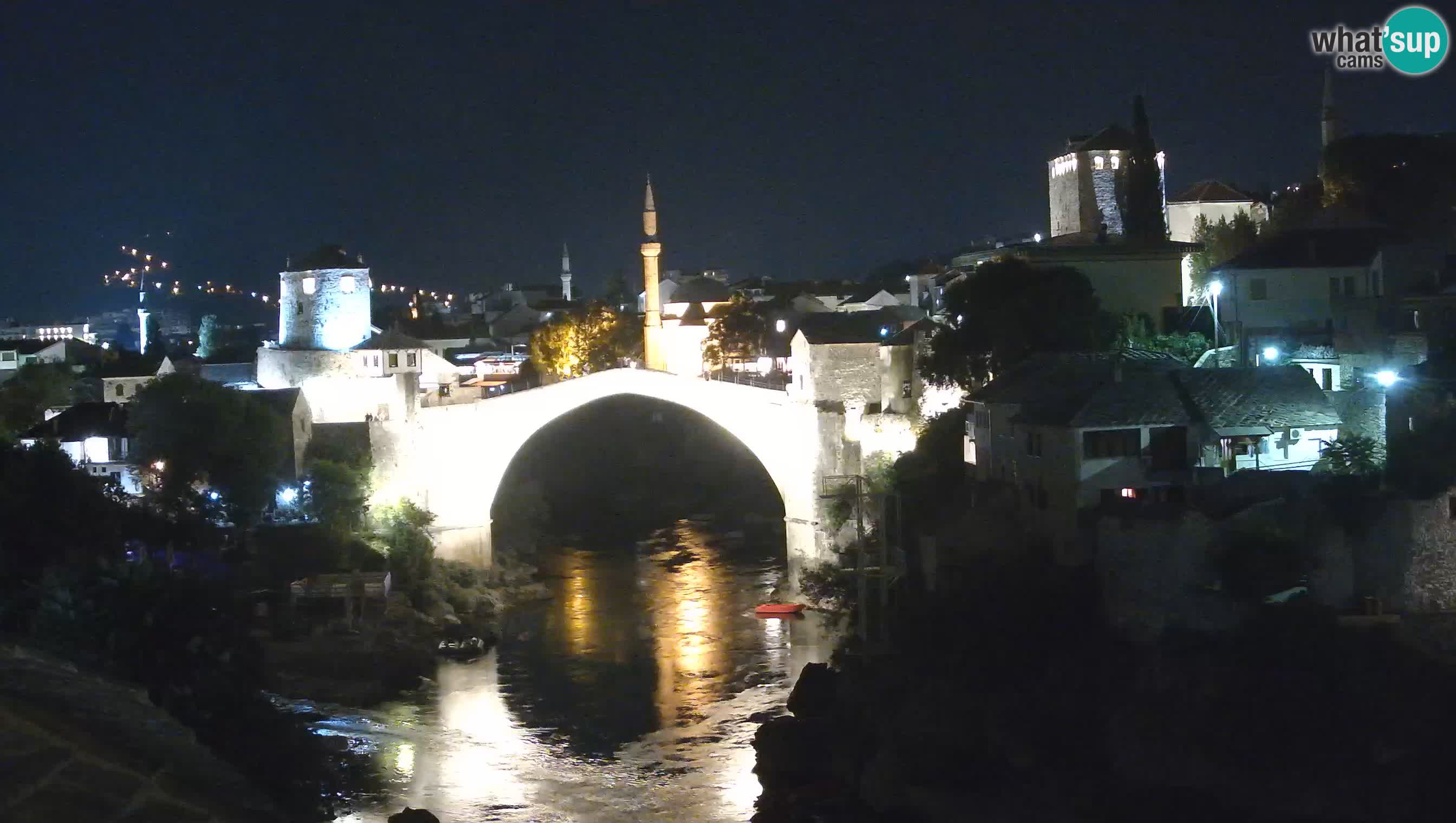 Mostar web kamera – Stari Most i rijeka Neretva – Goa Mostar