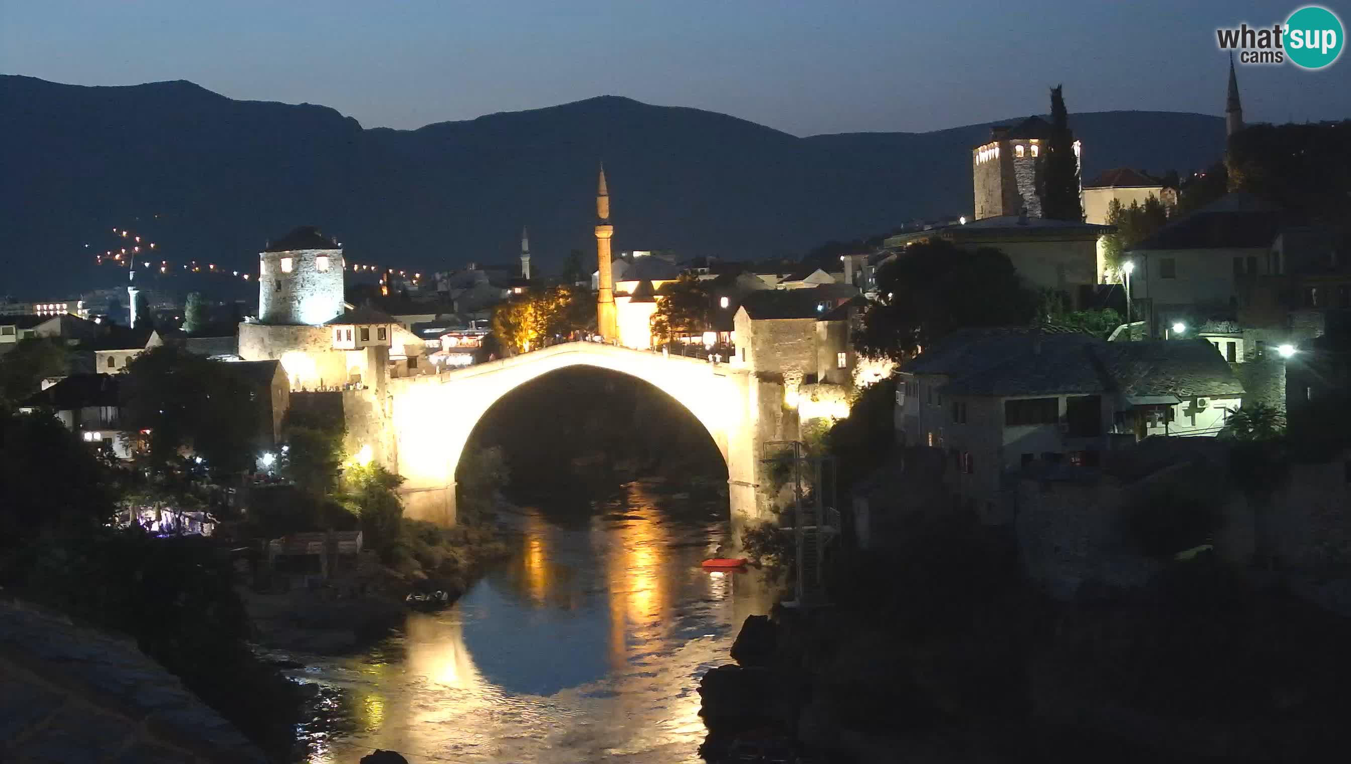 Mostar web kamera – Stari Most i rijeka Neretva – Goa Mostar