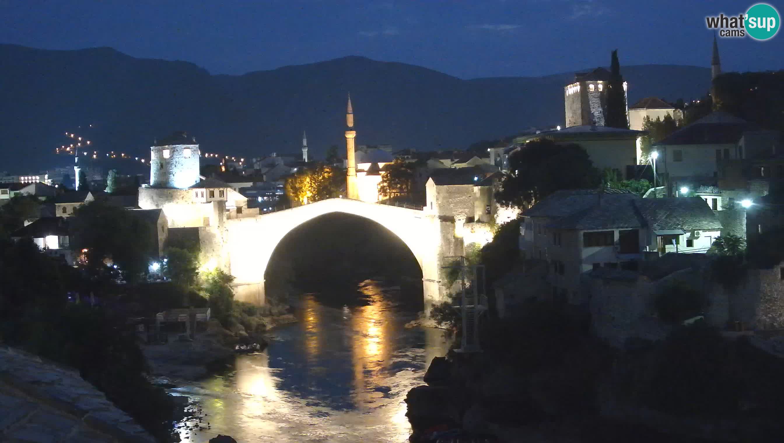Webcam Mostar – Il Ponte Vecchio sul fiume Neretva