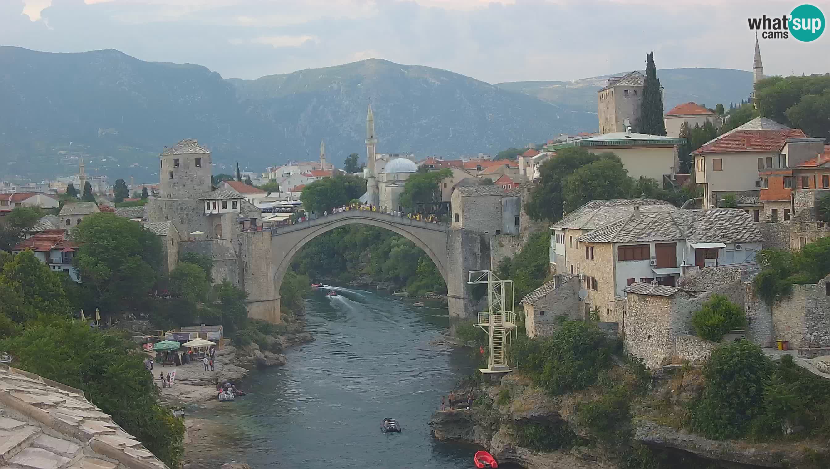 Mostar webcam – LIVE Old Bridge and Neretva river