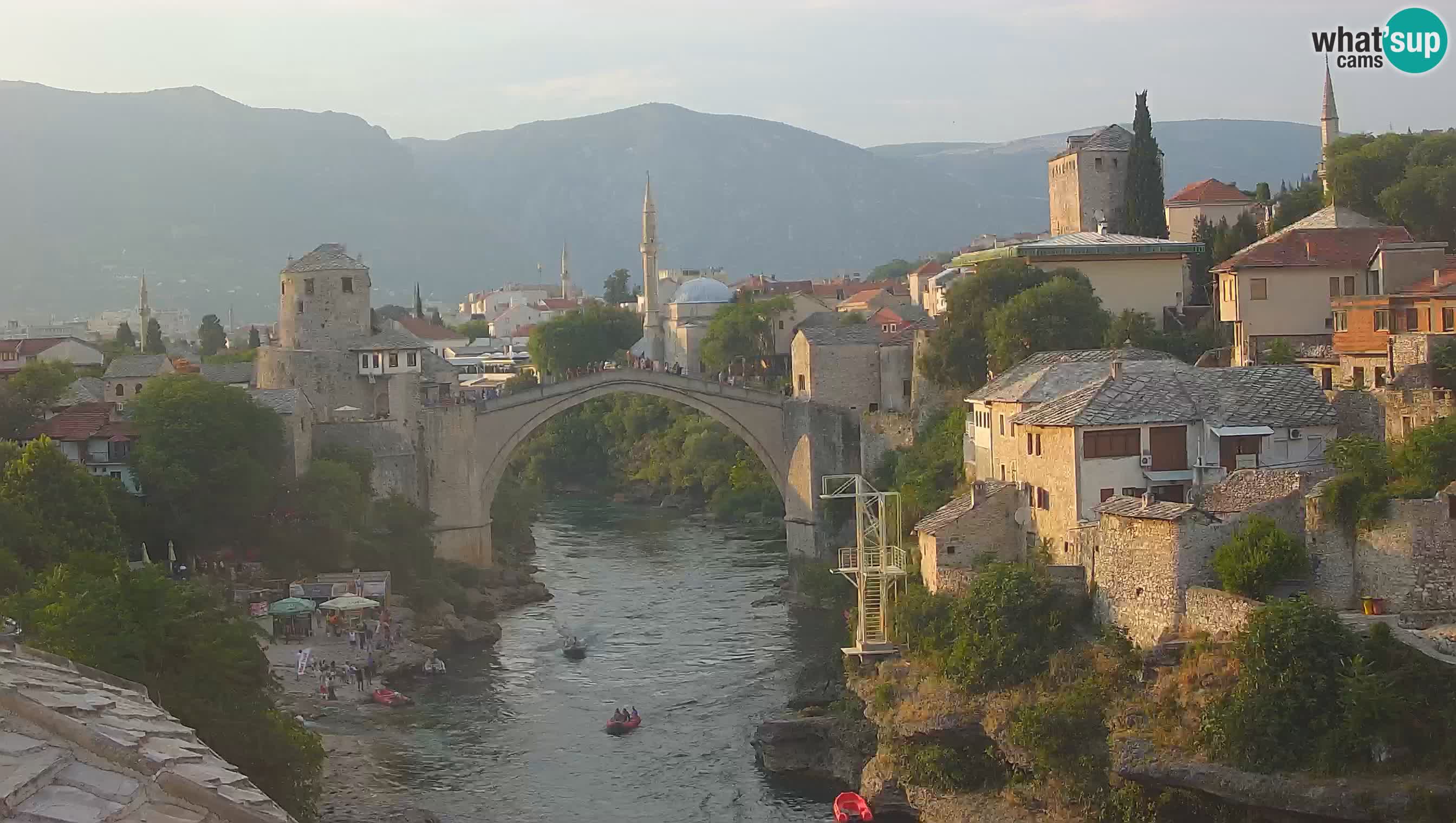 Mostar webcam – LIVE Old Bridge and Neretva river