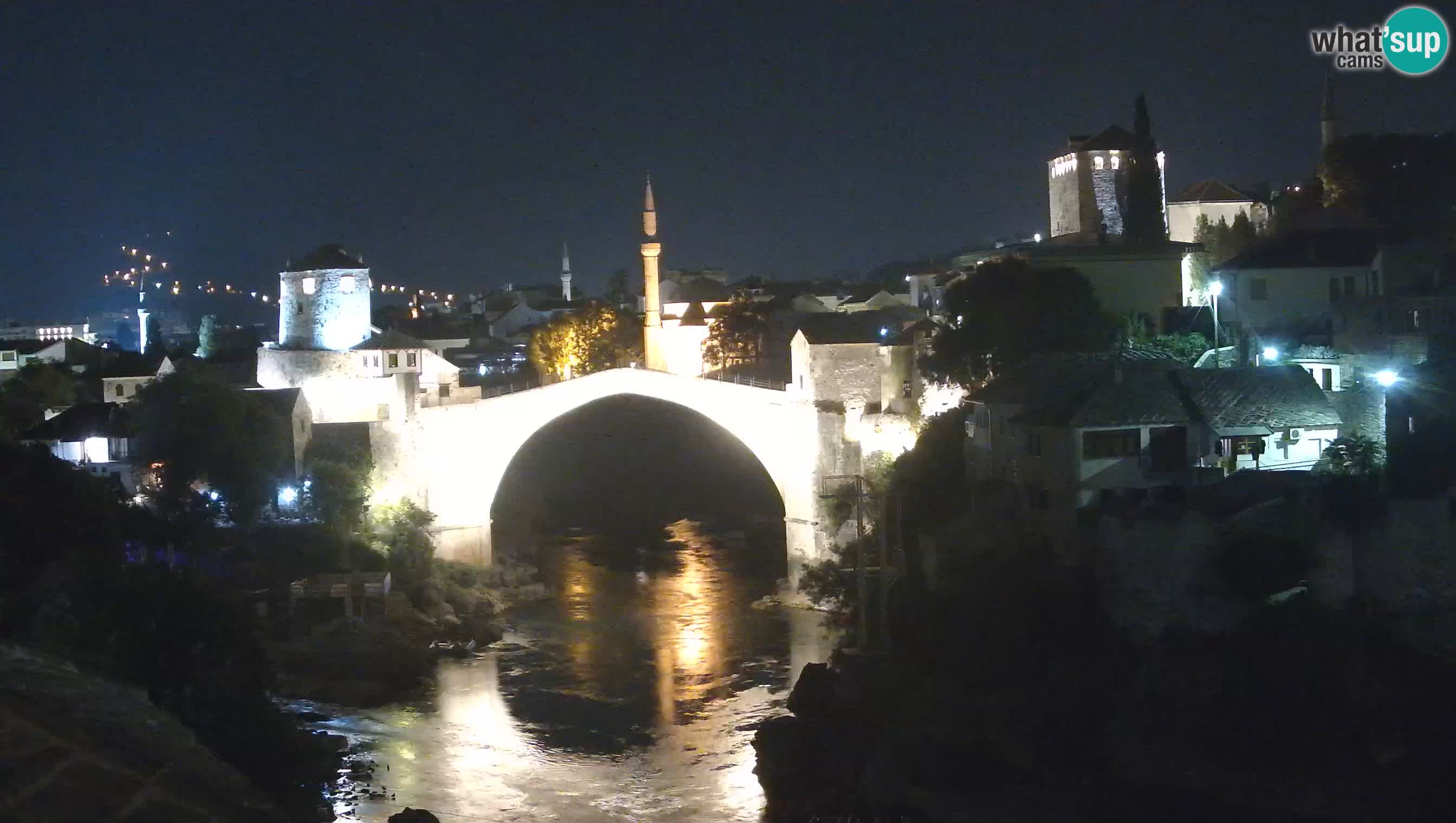 Webcam Mostar – Il Ponte Vecchio sul fiume Neretva