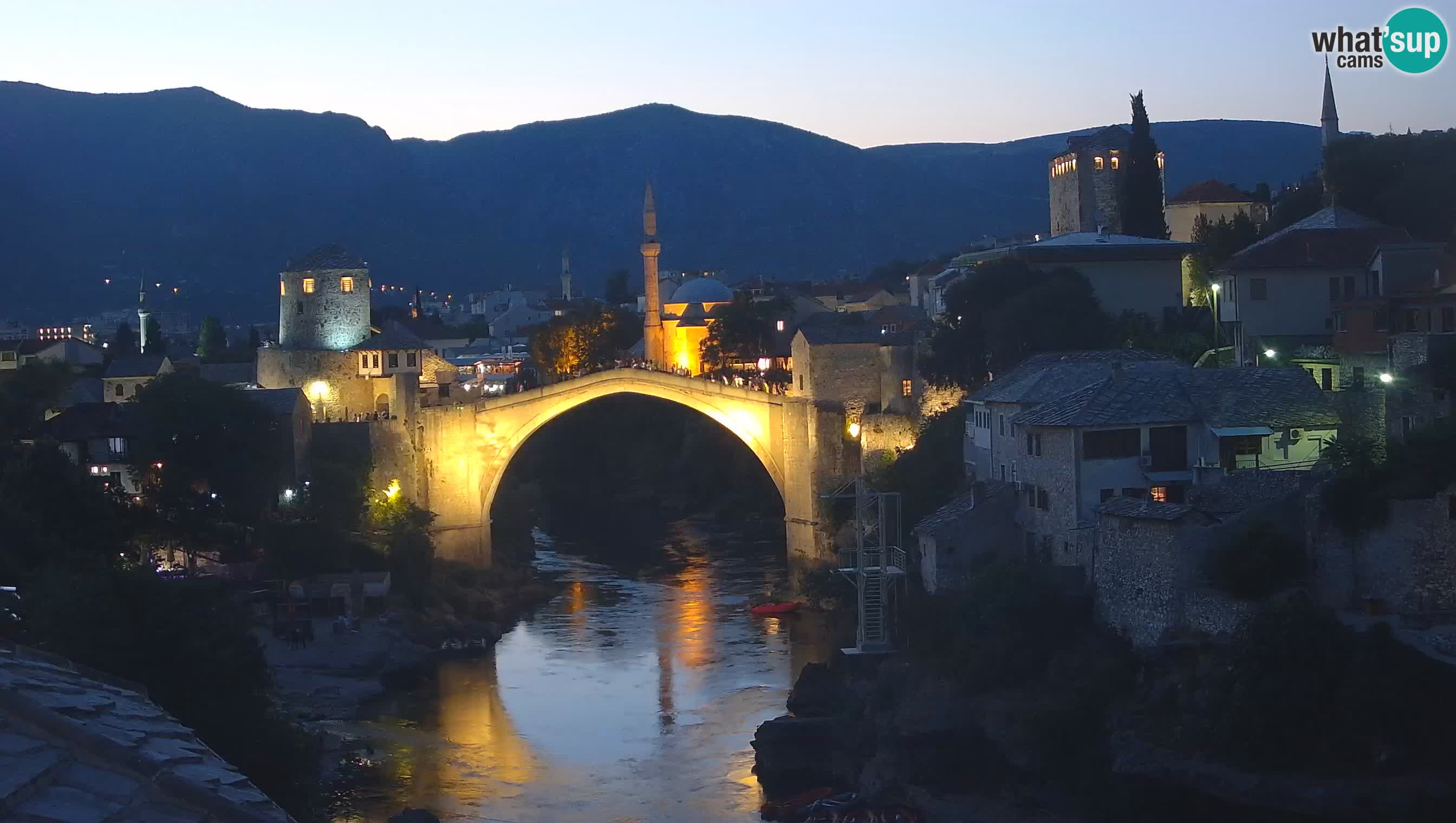 Mostar webcam – LIVE Old Bridge and Neretva river