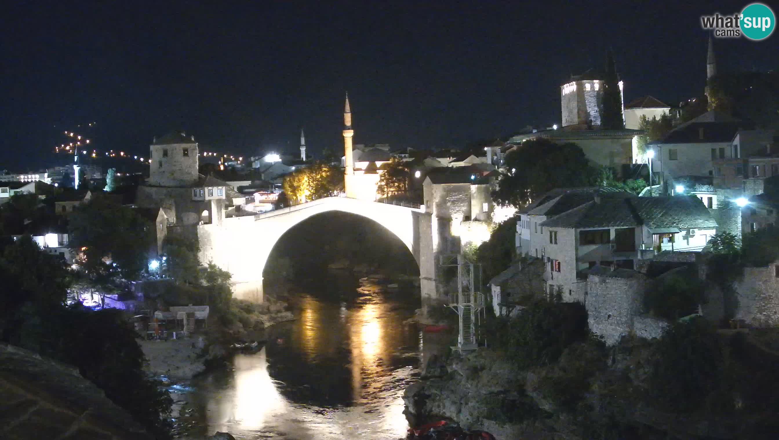 Mostar web kamera – Stari Most i rijeka Neretva – Goa Mostar