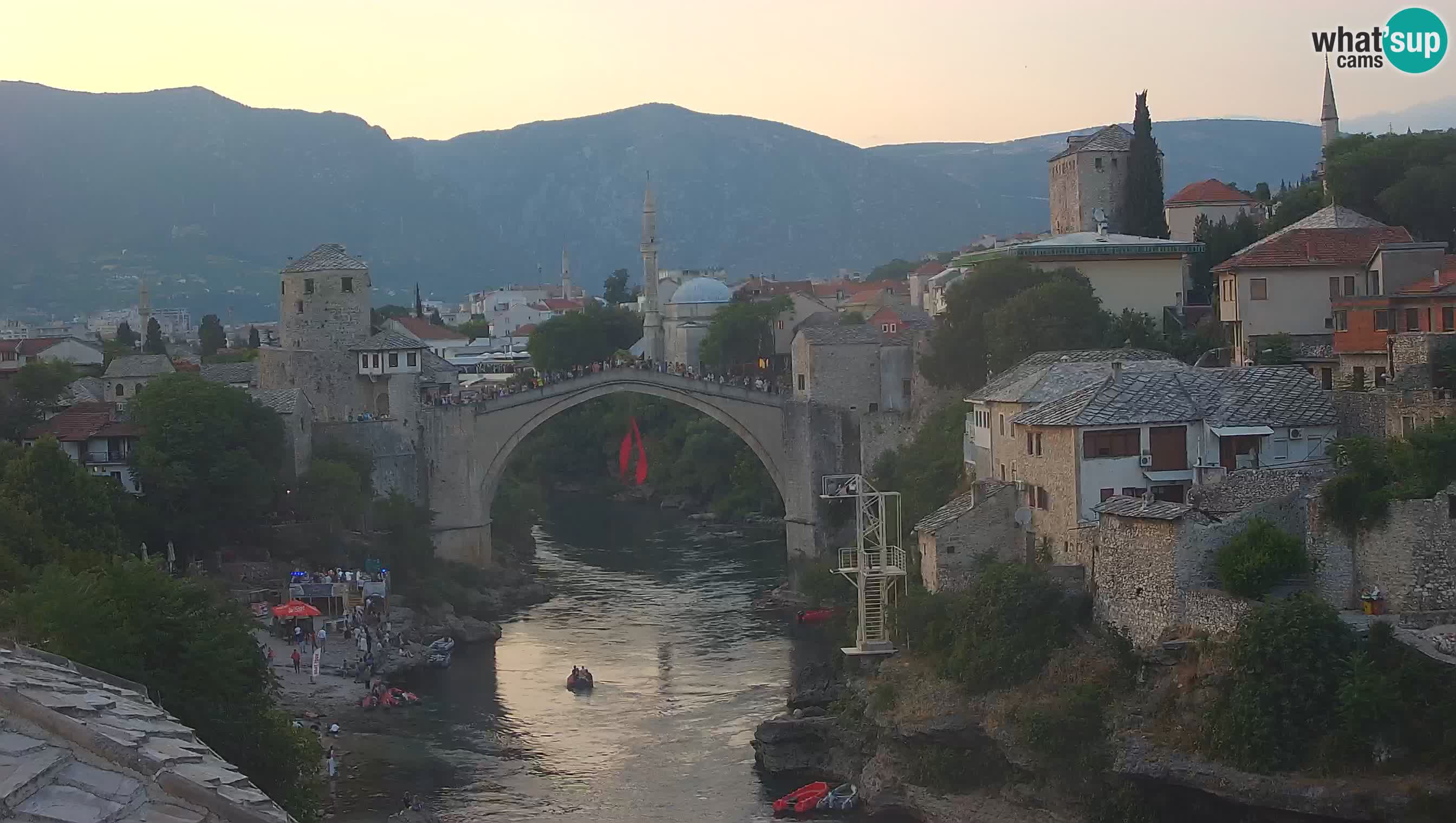 Spletna kamera Mostar – Stari Most in reka Neretva