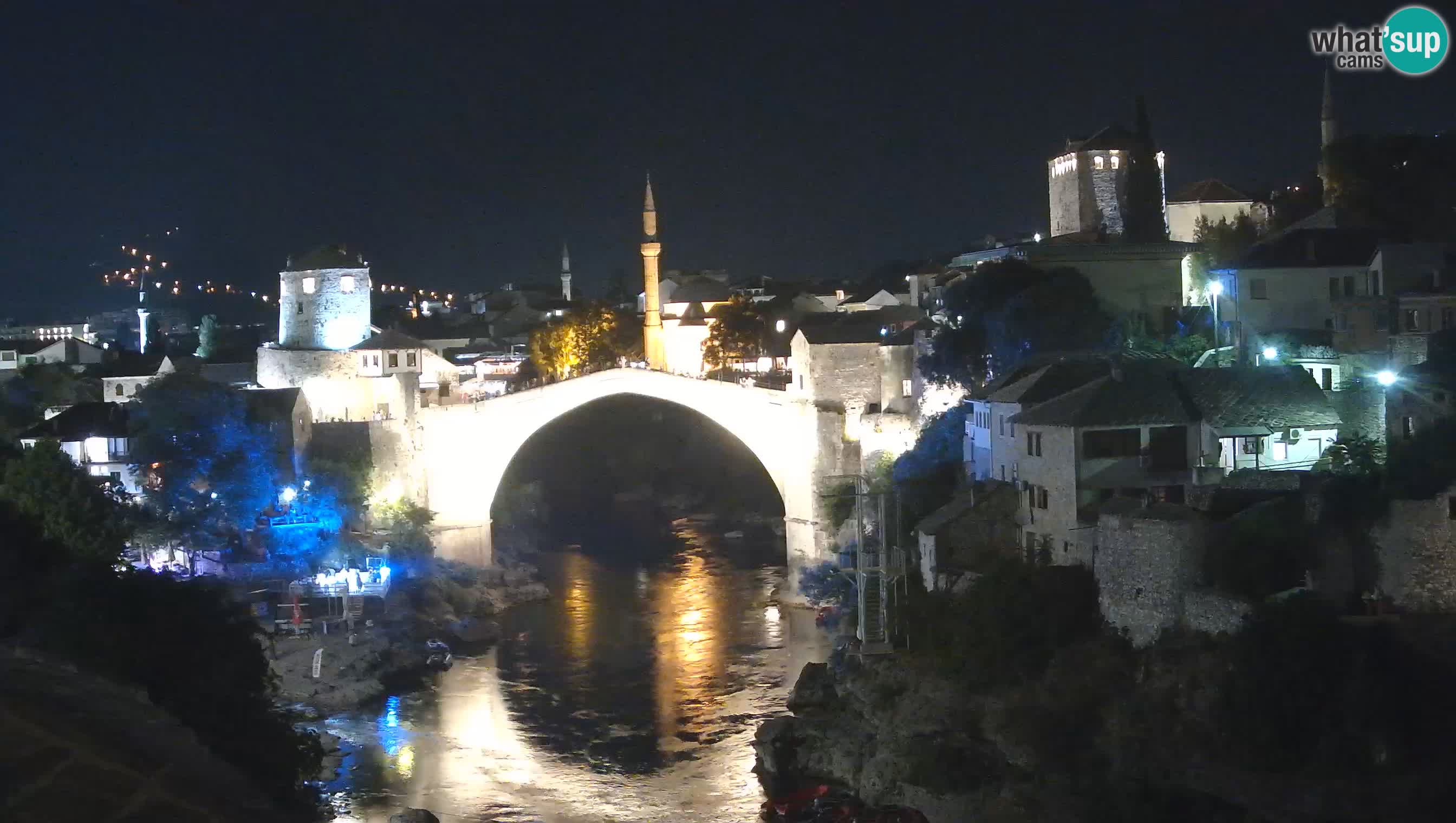 Mostar web kamera – Stari Most i rijeka Neretva – Goa Mostar
