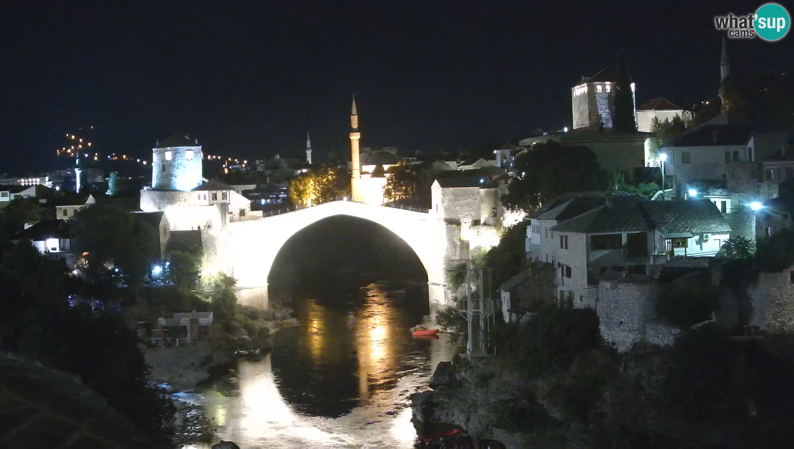 Webcam Mostar – Il Ponte Vecchio sul fiume Neretva