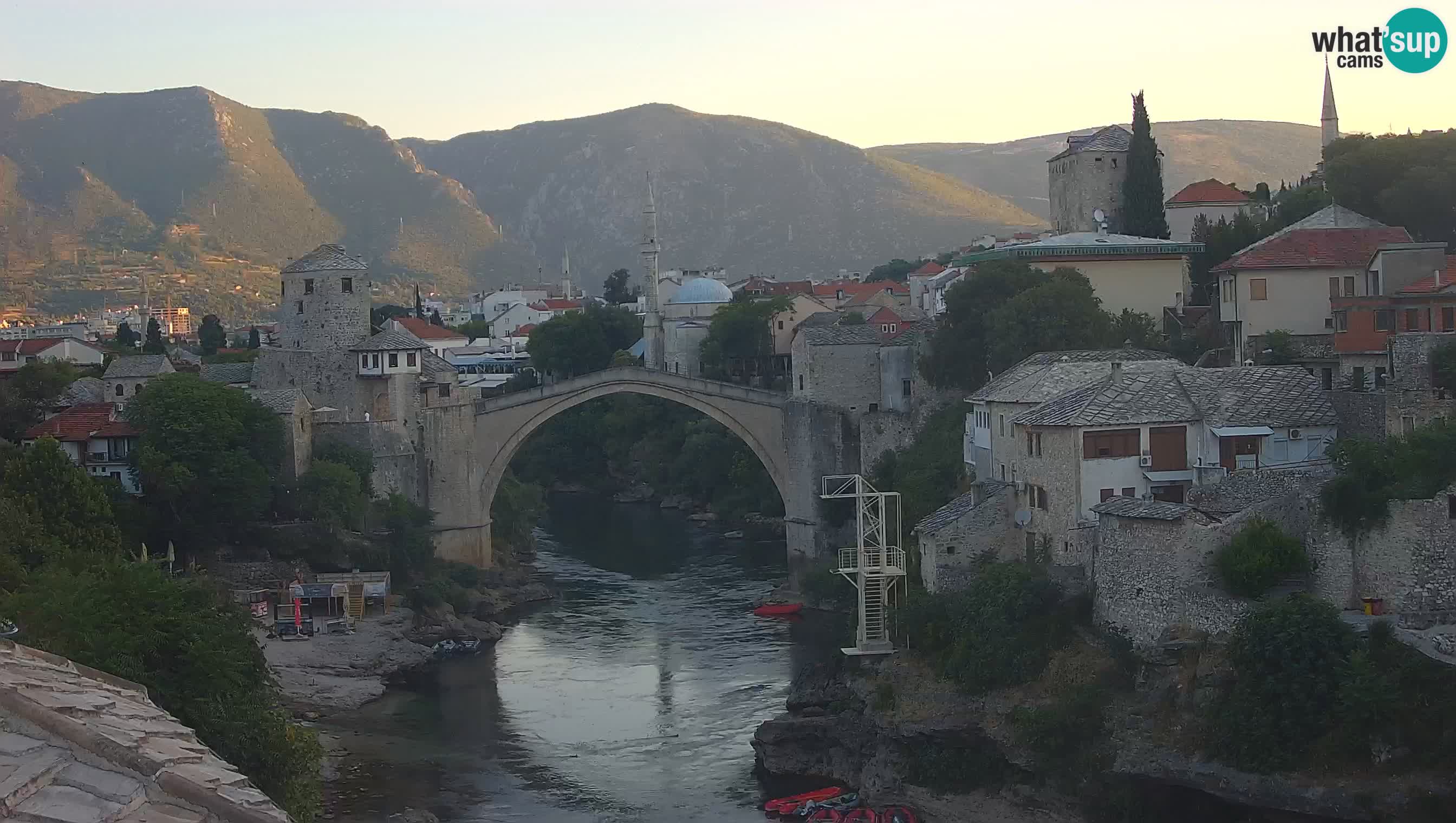 Spletna kamera Mostar – Stari Most in reka Neretva