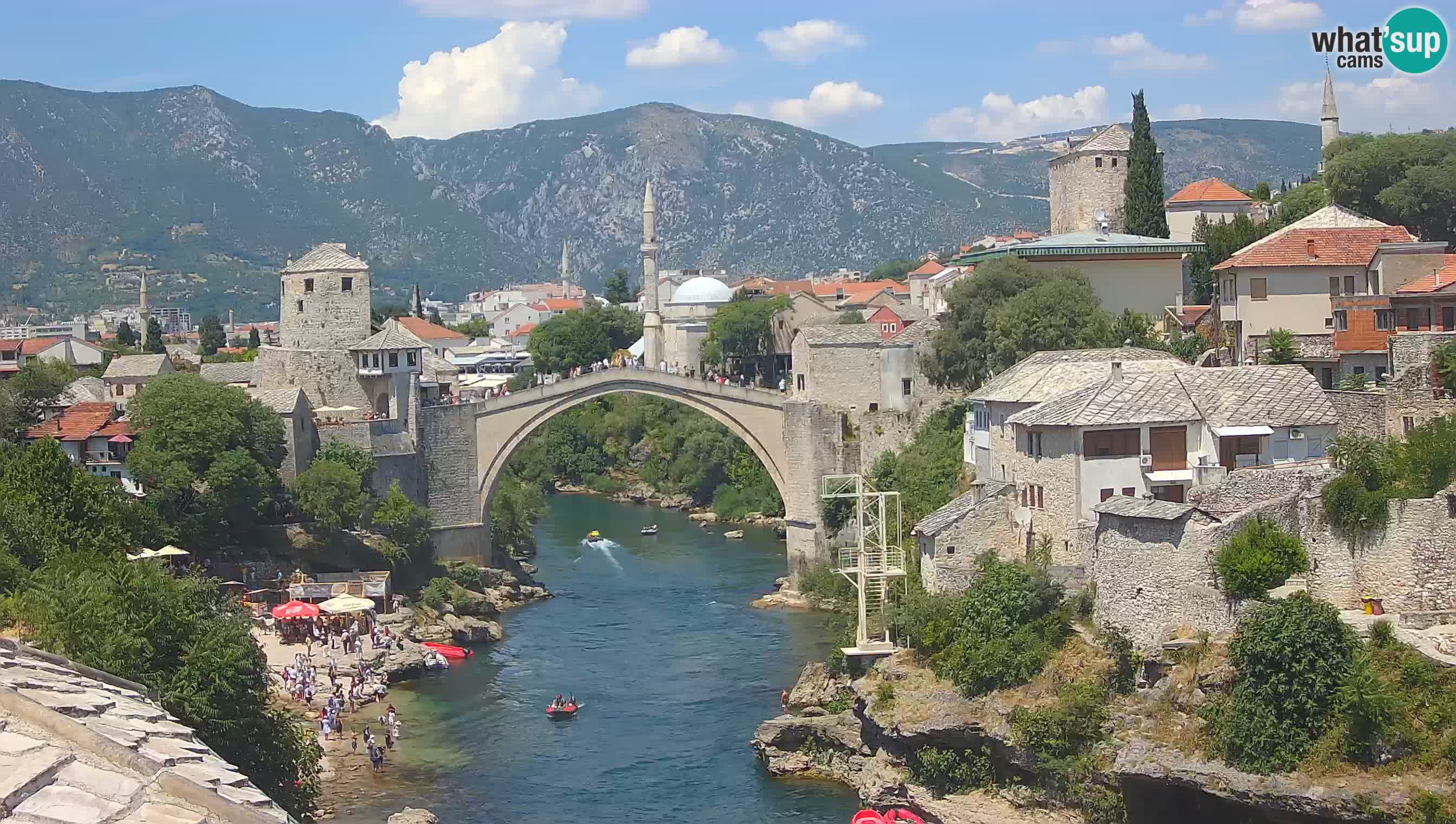 Spletna kamera Mostar – Stari Most in reka Neretva