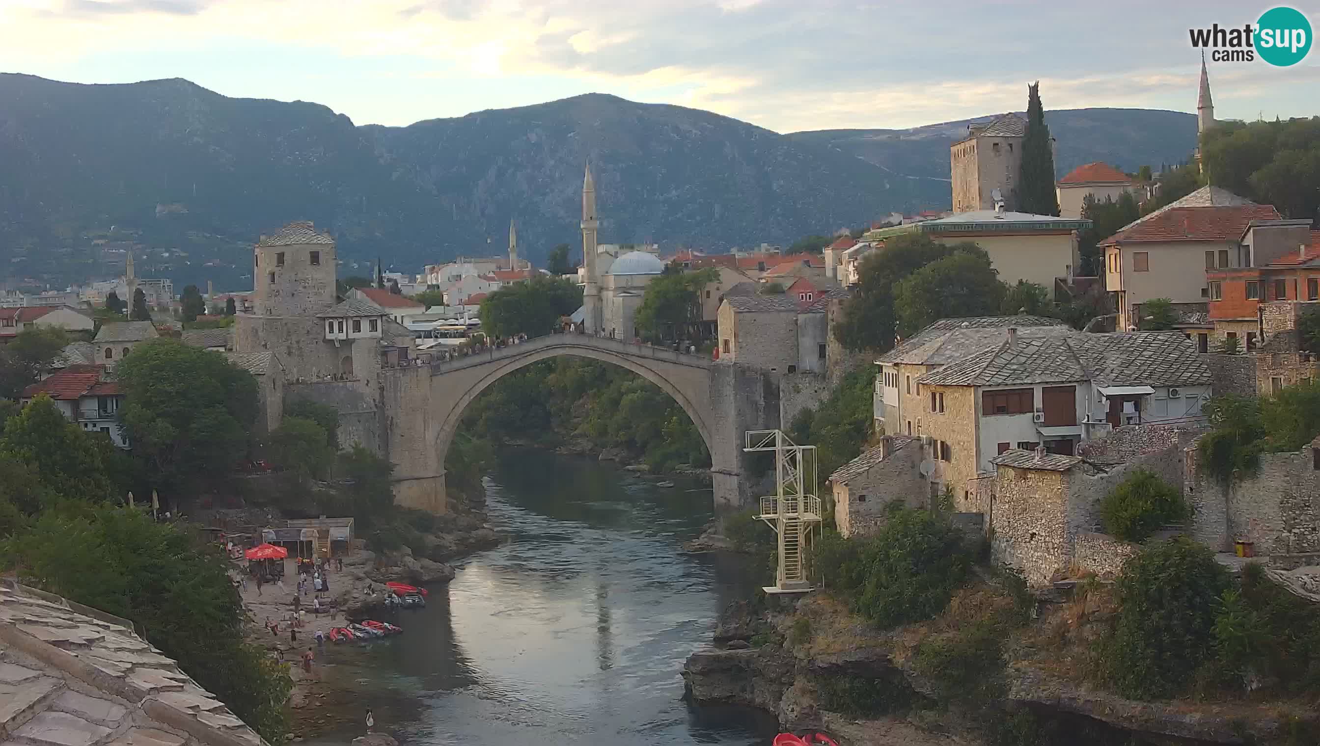Mostar webcam – LIVE Old Bridge and Neretva river