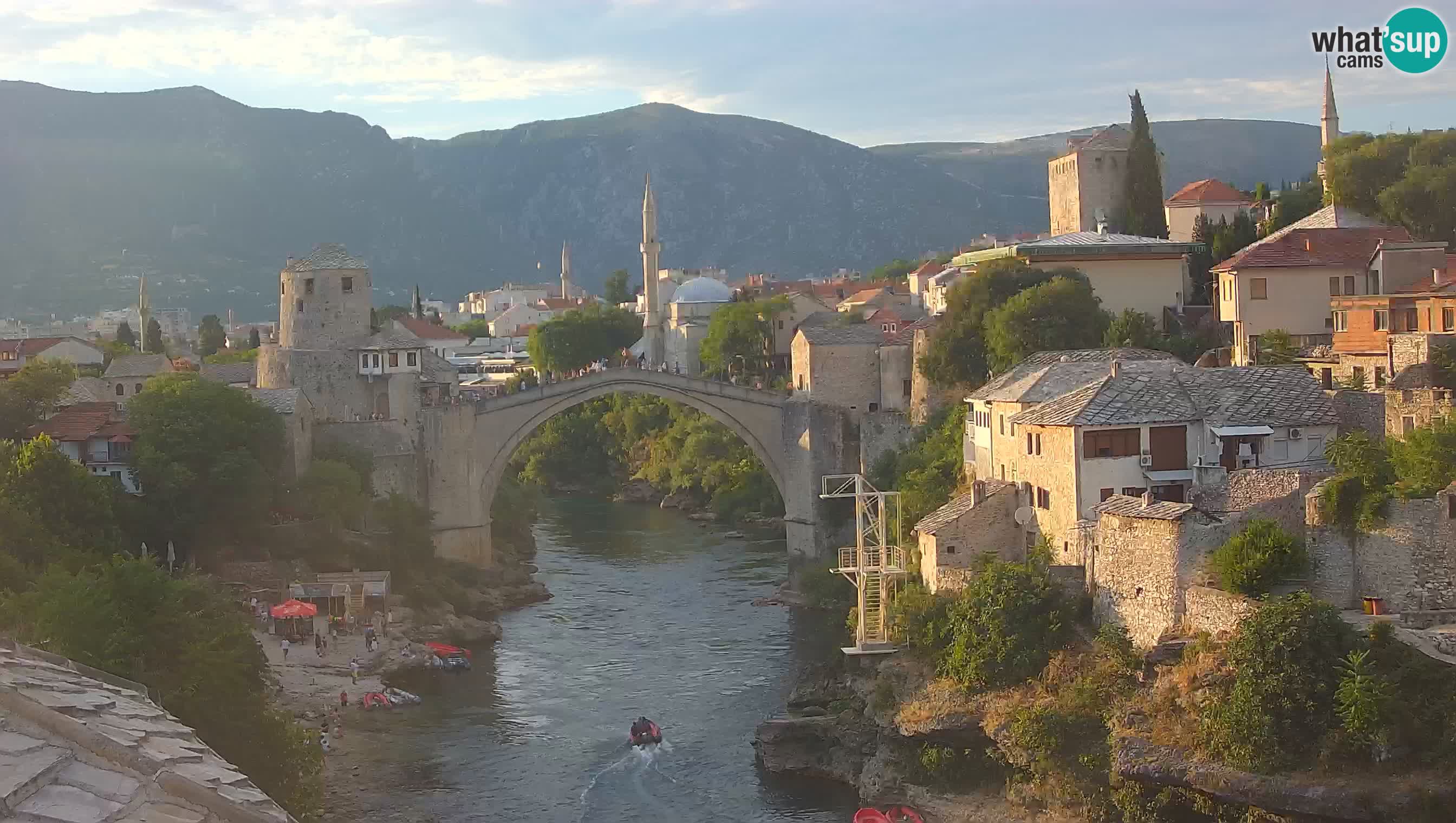 Spletna kamera Mostar – Stari Most in reka Neretva