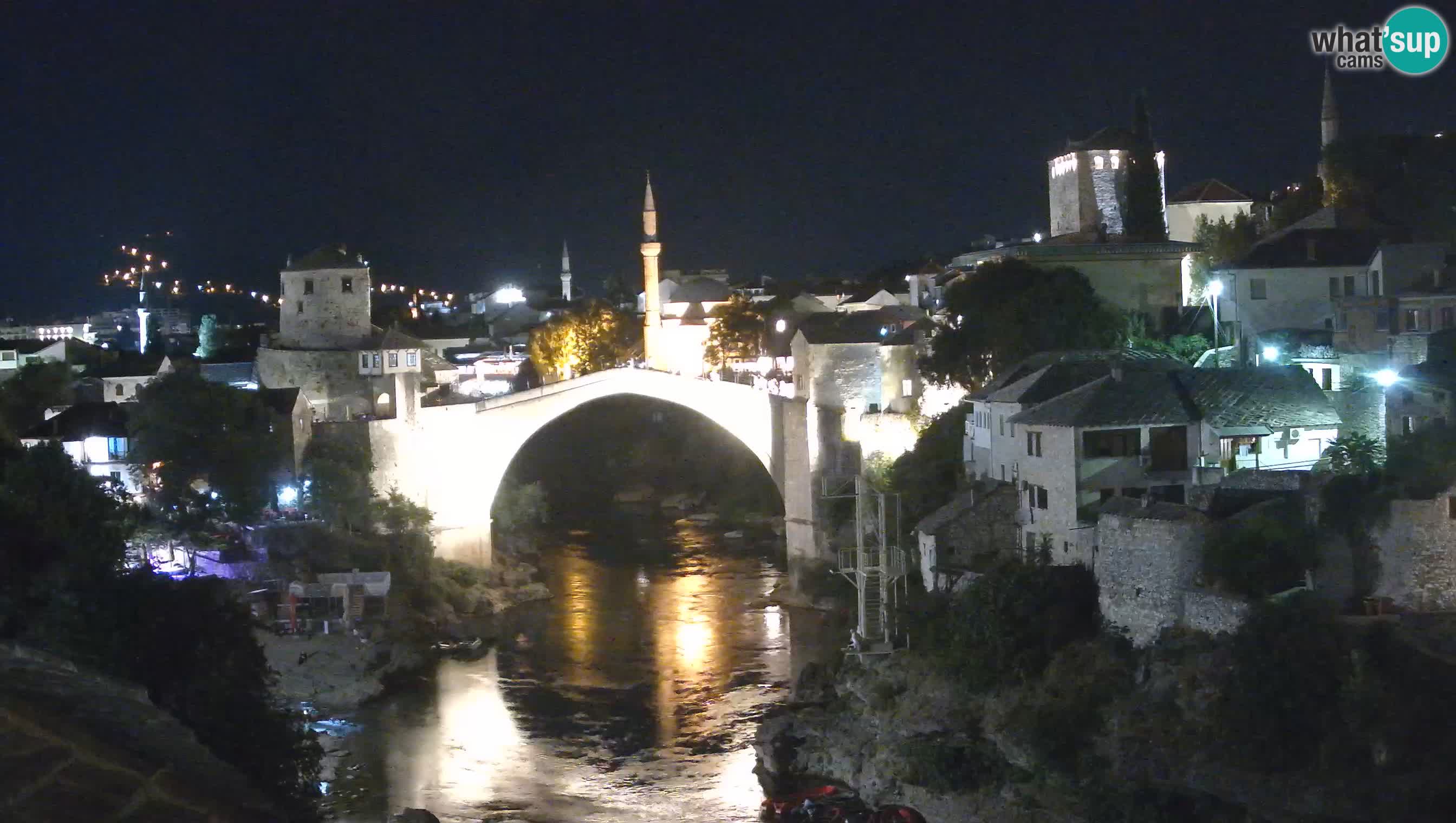 Mostar web kamera – Stari Most i rijeka Neretva – Goa Mostar