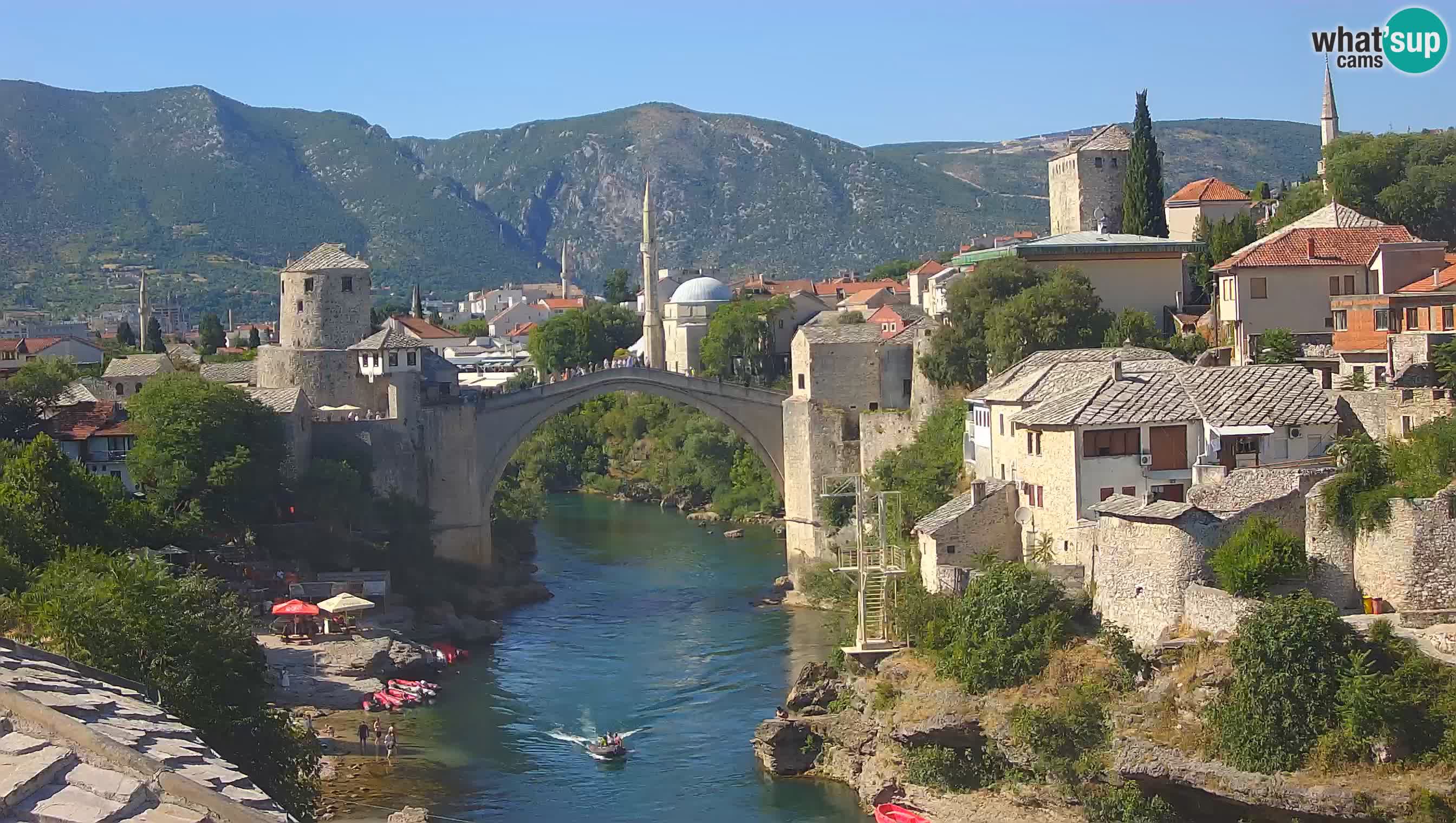 Spletna kamera Mostar – Stari Most in reka Neretva
