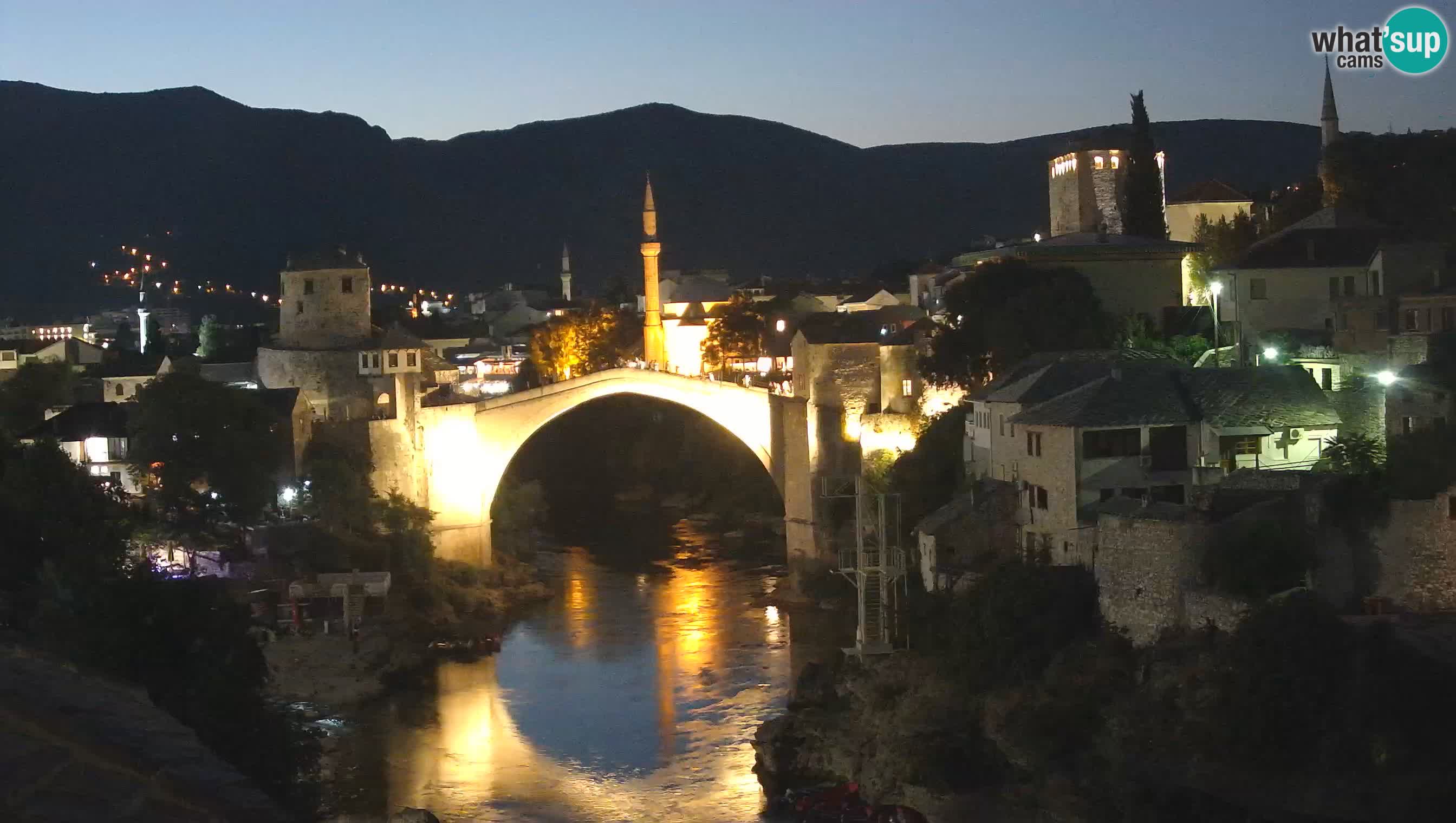 Webcam Mostar – Il Ponte Vecchio sul fiume Neretva