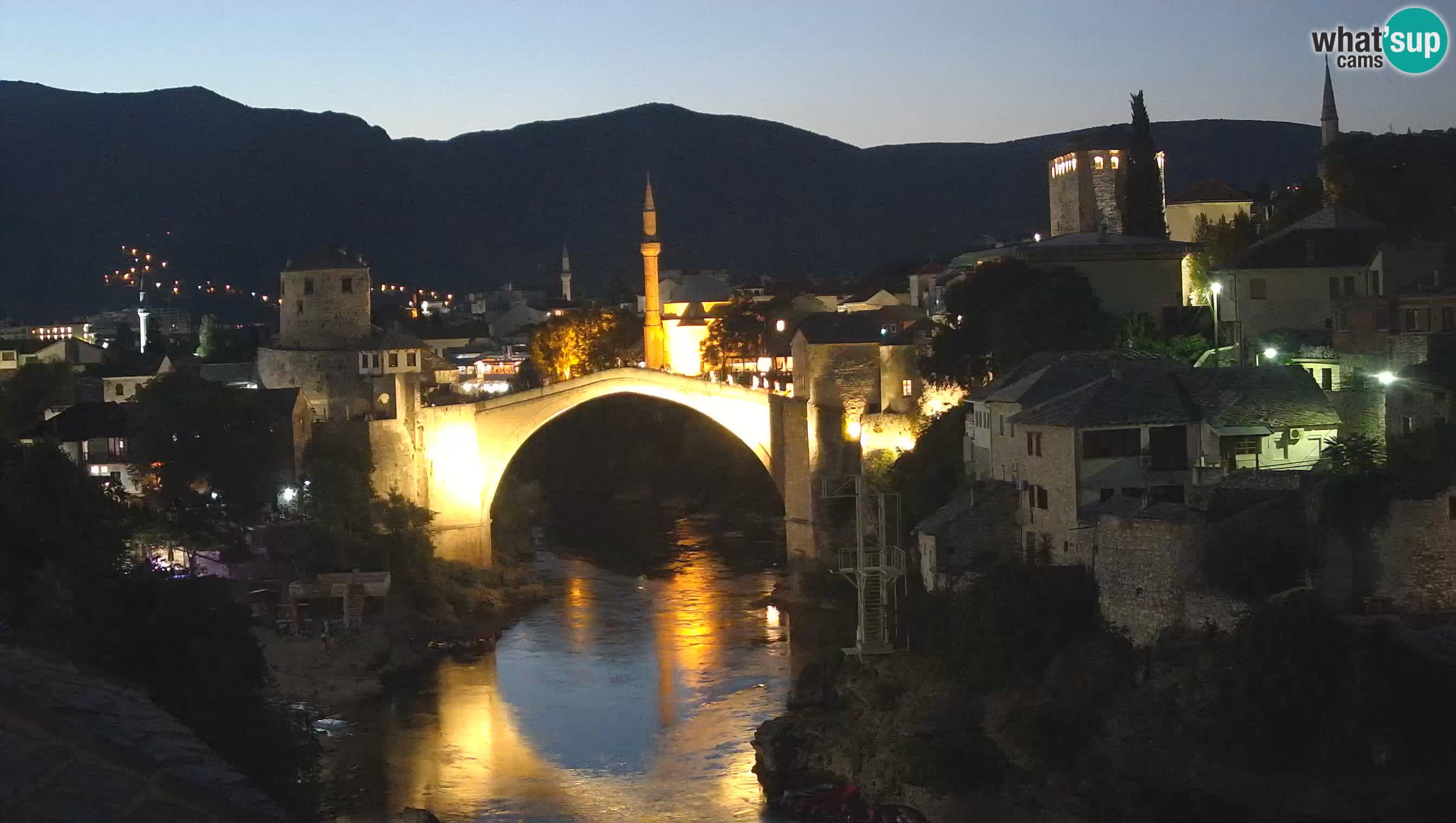 Mostar web kamera – Stari Most i rijeka Neretva – Goa Mostar
