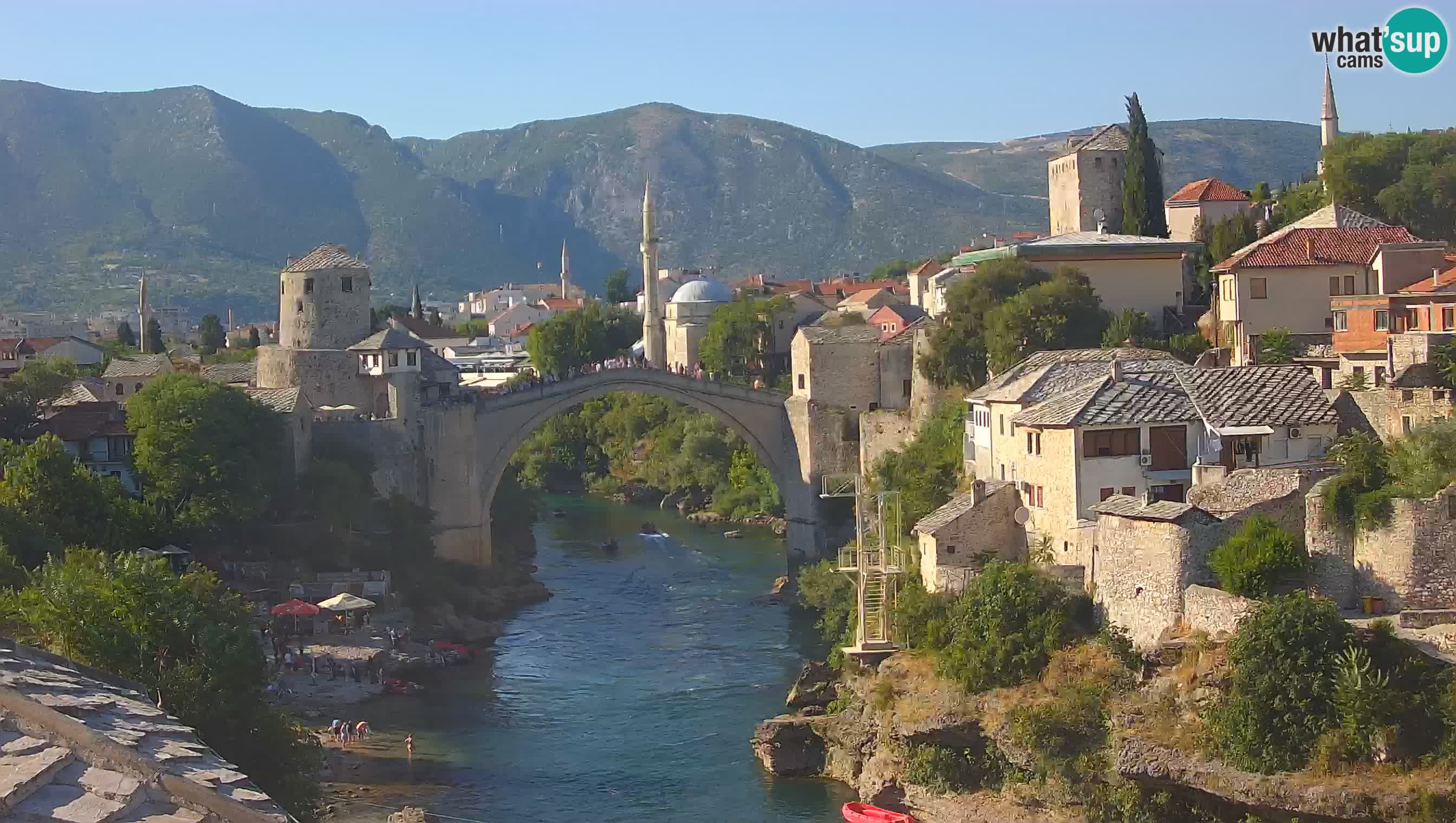 Spletna kamera Mostar – Stari Most in reka Neretva