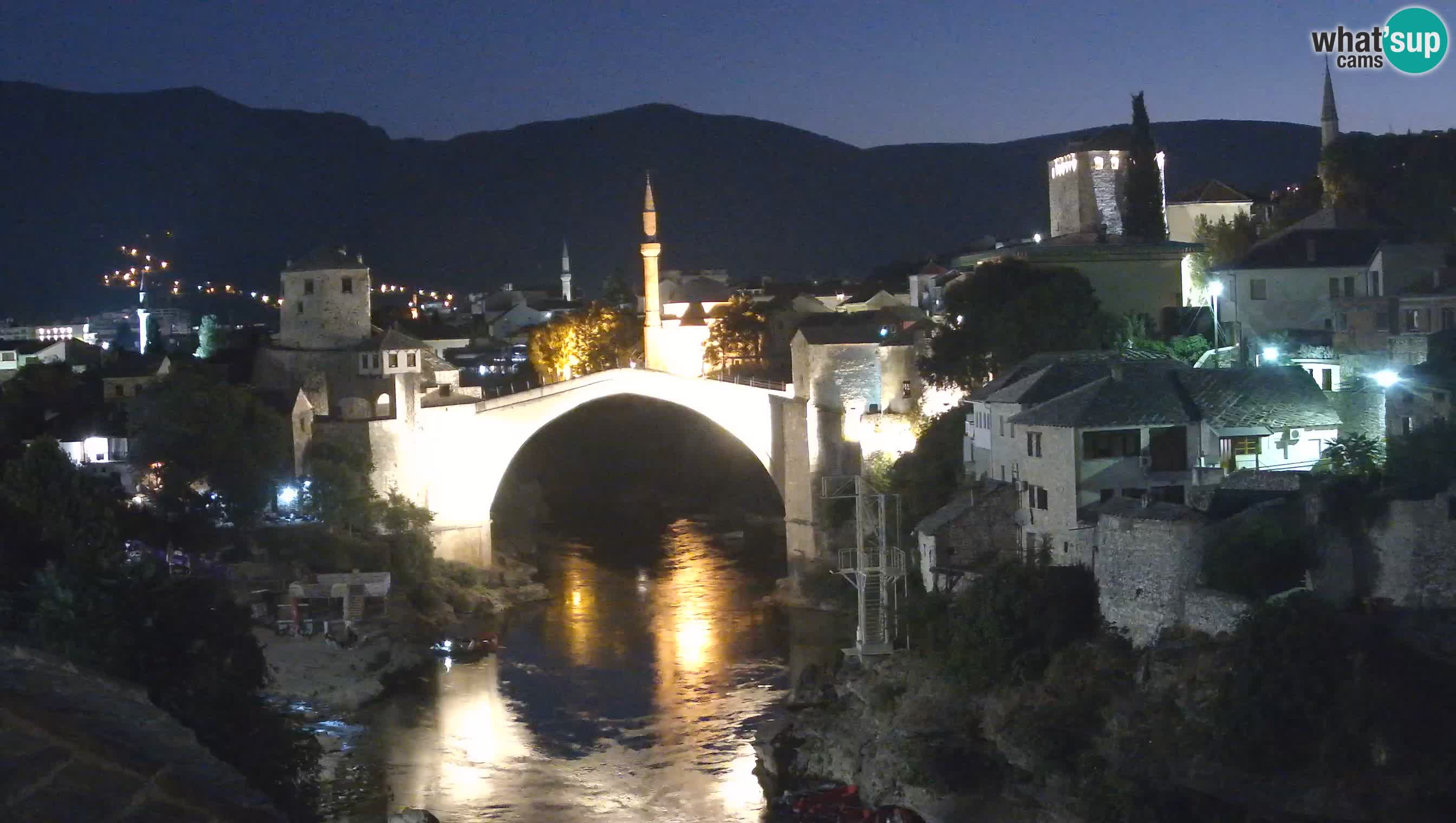 Webcam Mostar – Il Ponte Vecchio sul fiume Neretva