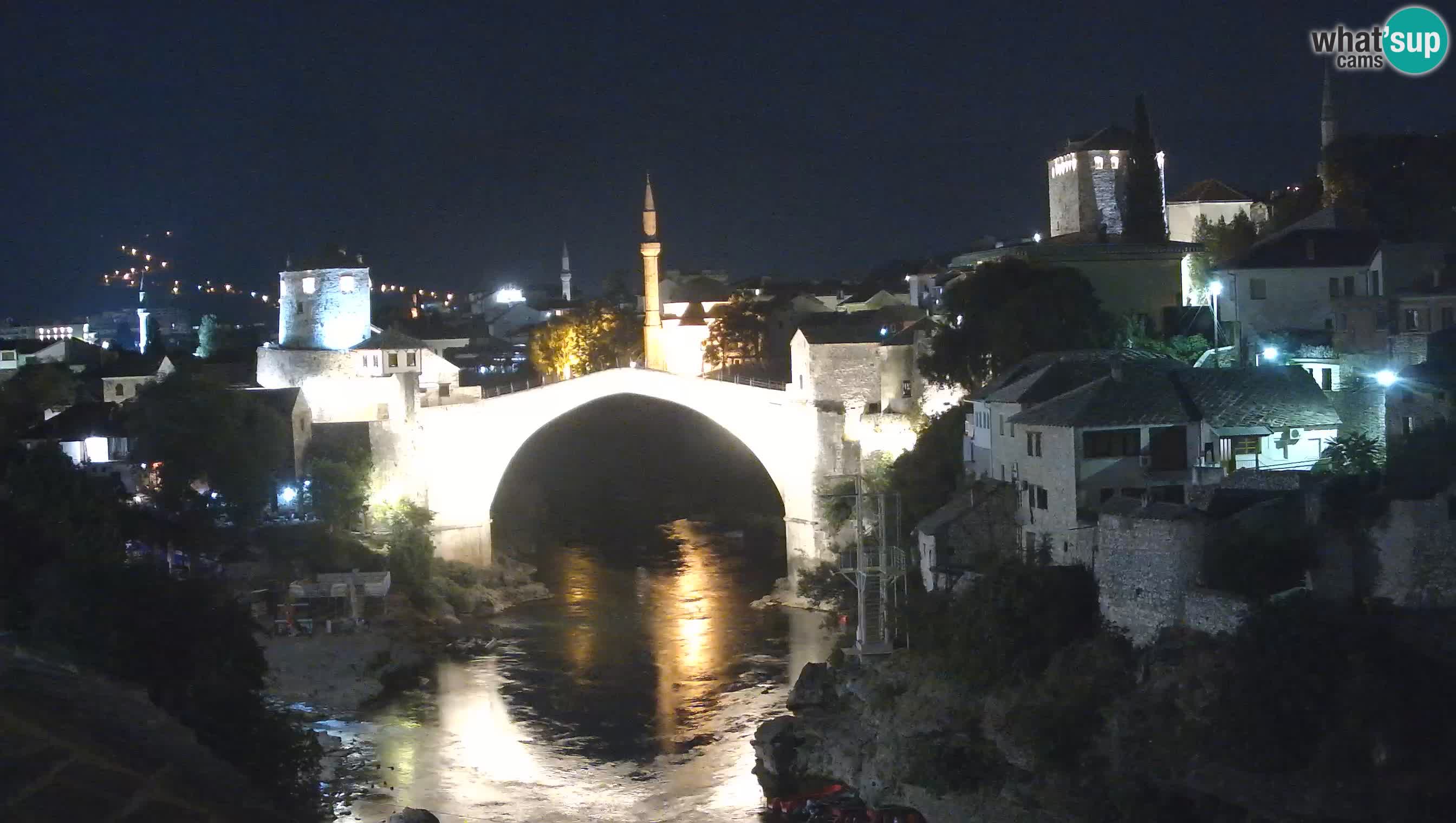 Webcam Mostar – Il Ponte Vecchio sul fiume Neretva