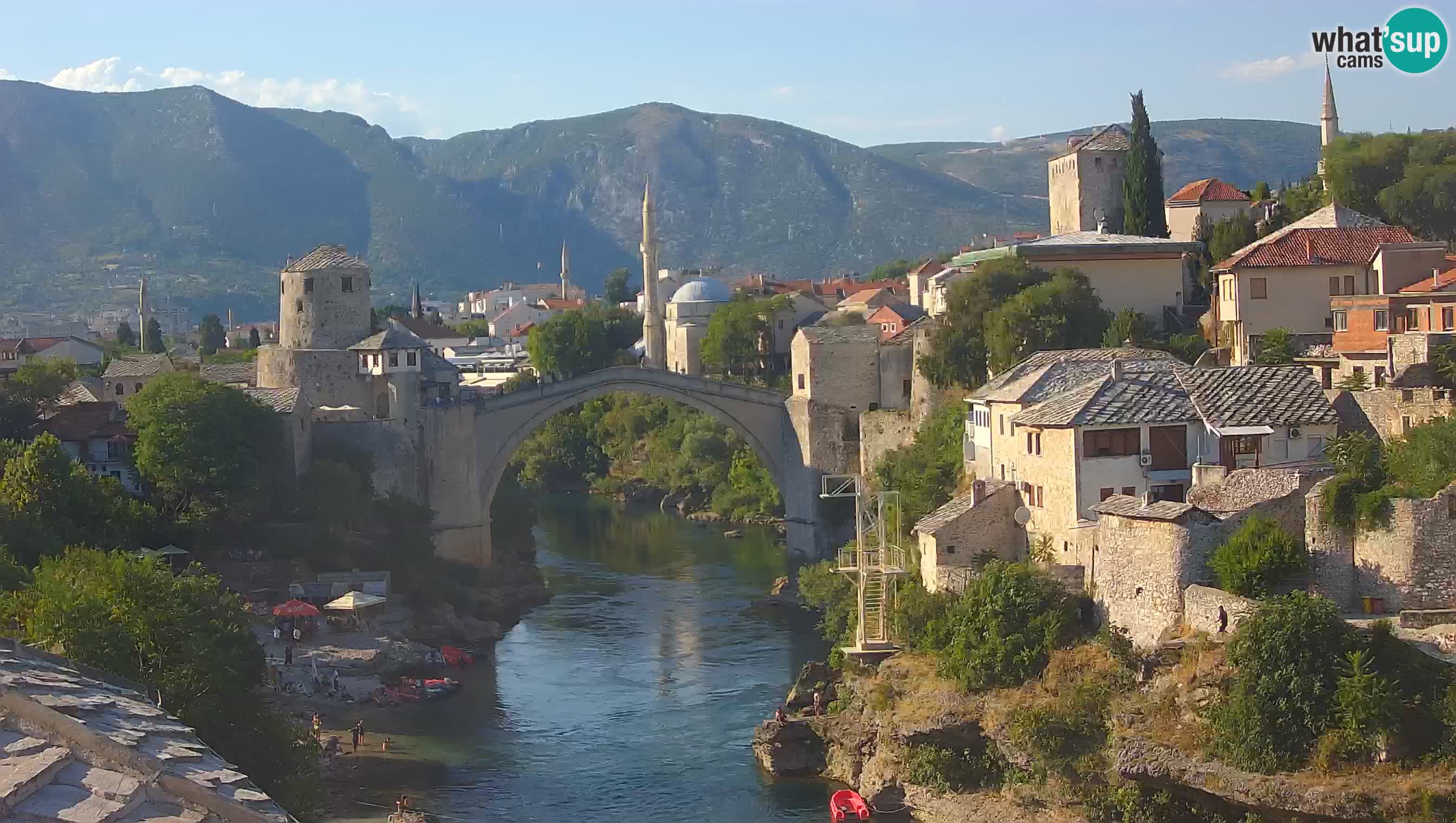Mostar webcam – LIVE Old Bridge and Neretva river