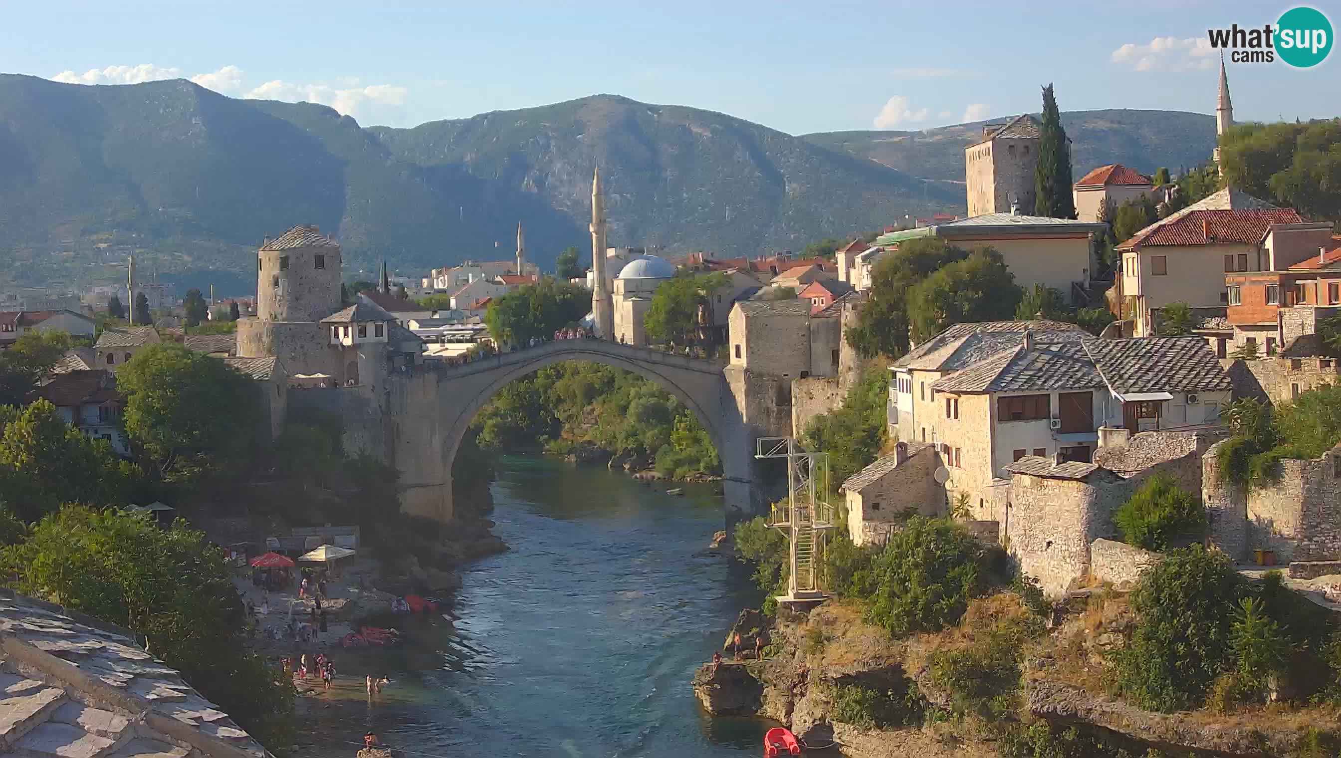 Spletna kamera Mostar – Stari Most in reka Neretva