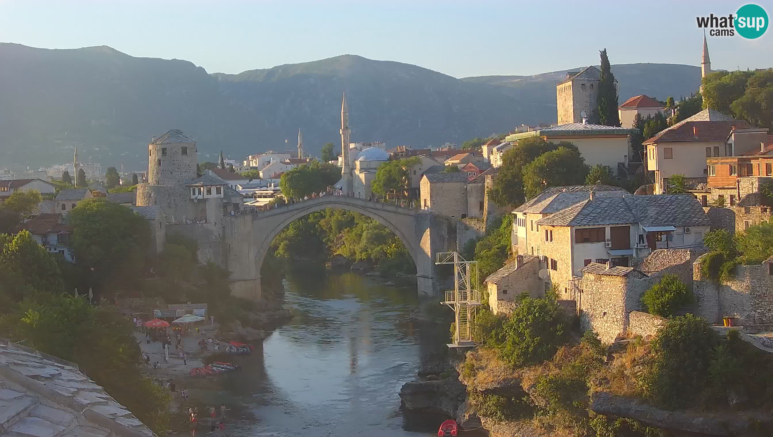 Spletna kamera Mostar – Stari Most in reka Neretva