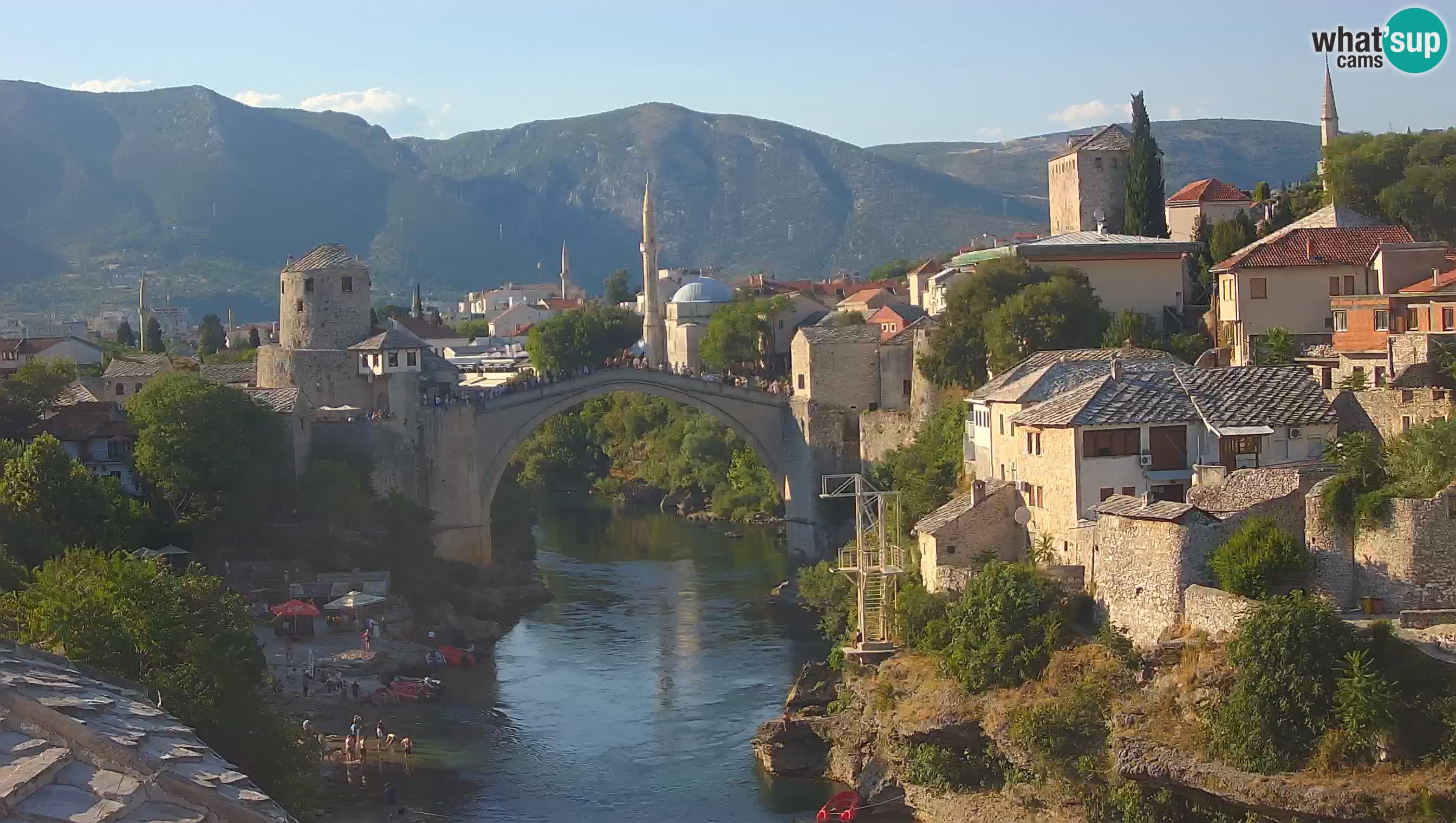 Mostar webcam – LIVE Old Bridge and Neretva river