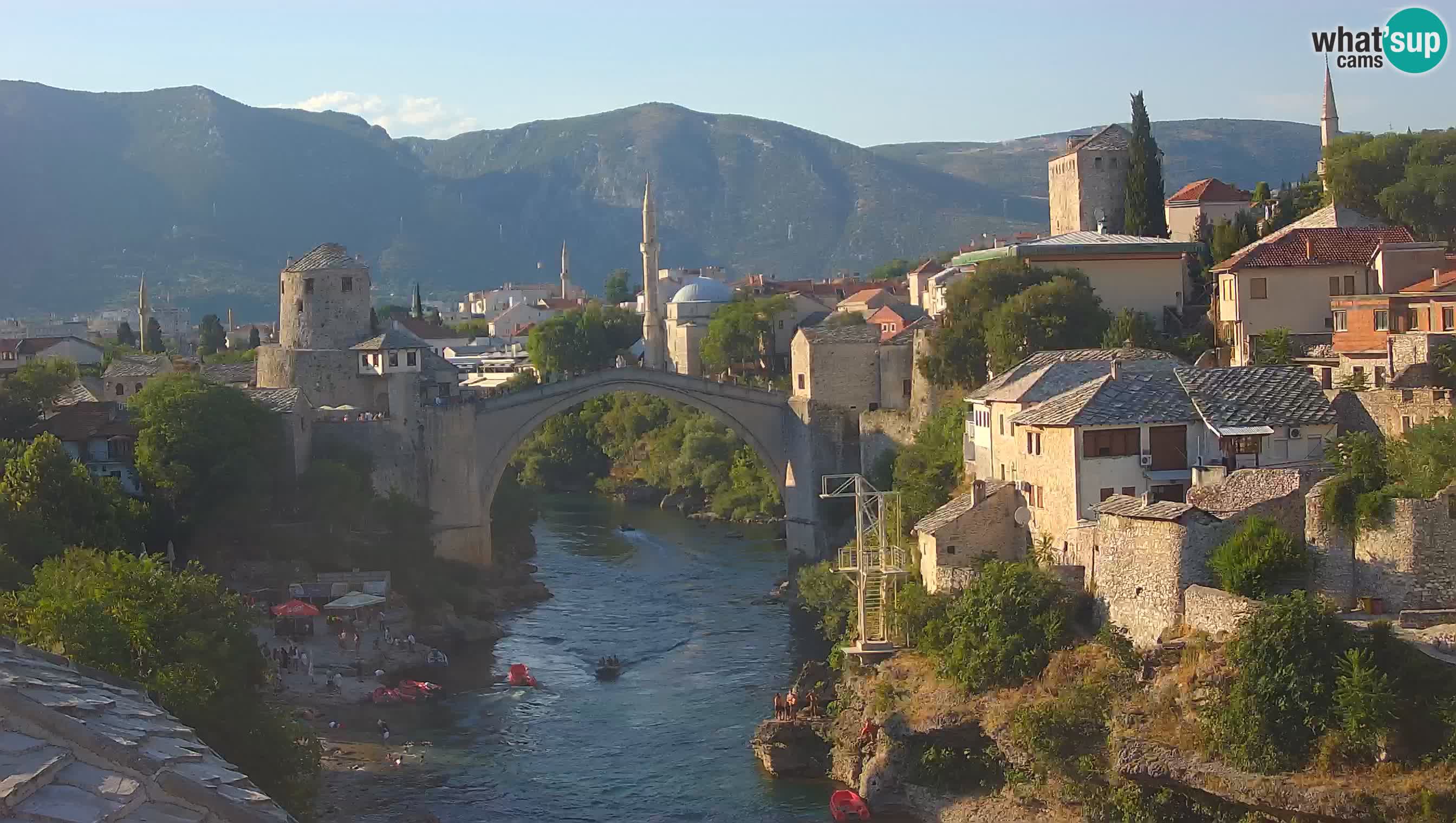 Mostar webcam – LIVE Old Bridge and Neretva river