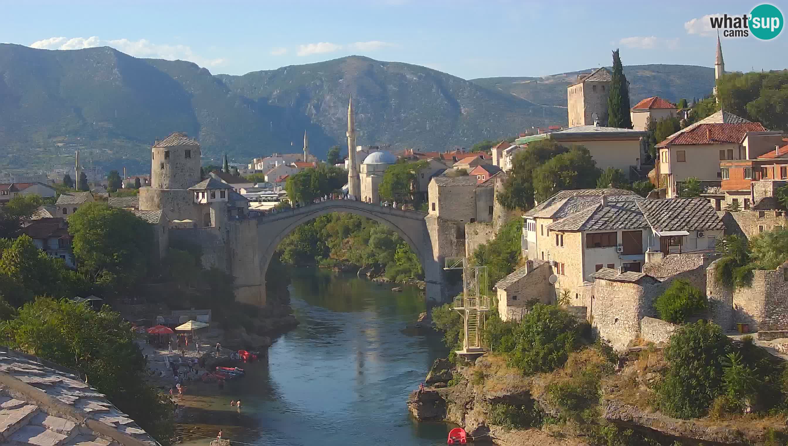Spletna kamera Mostar – Stari Most in reka Neretva
