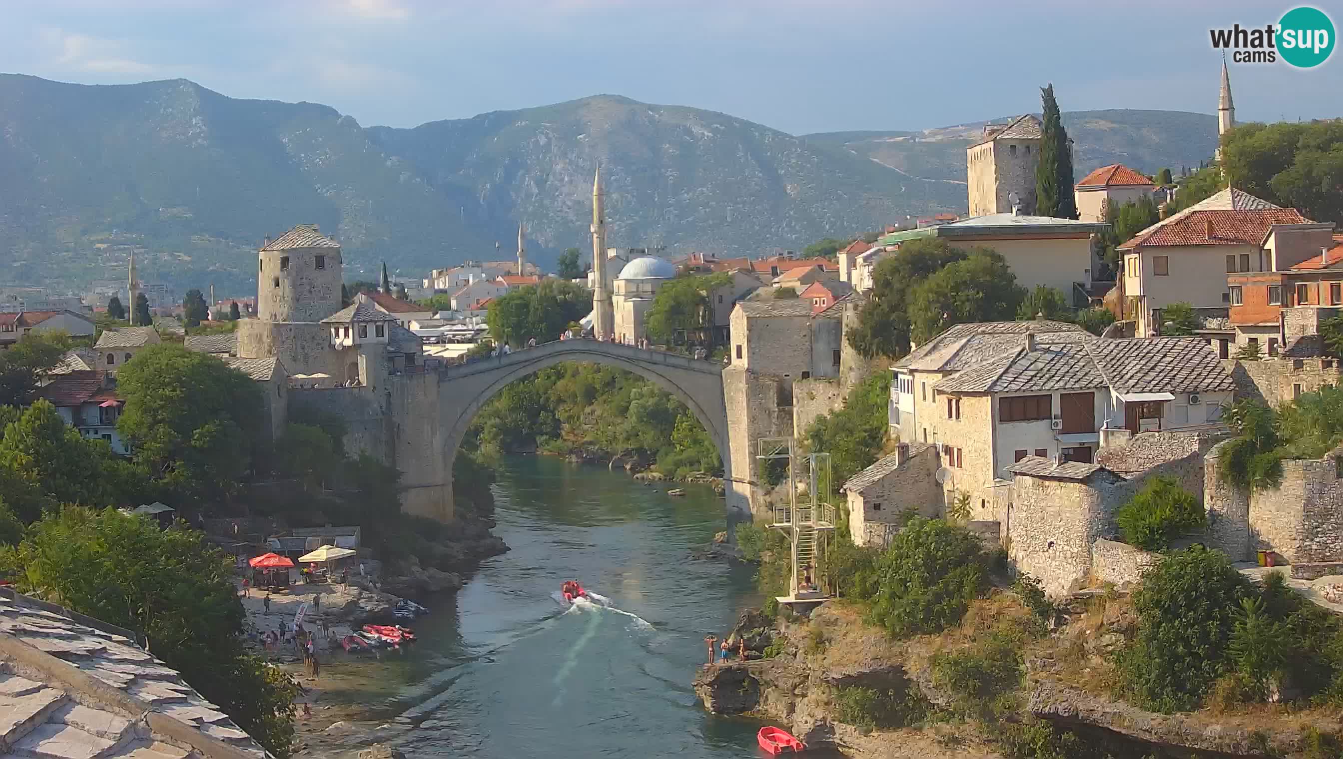 Mostar webcam – LIVE Old Bridge and Neretva river