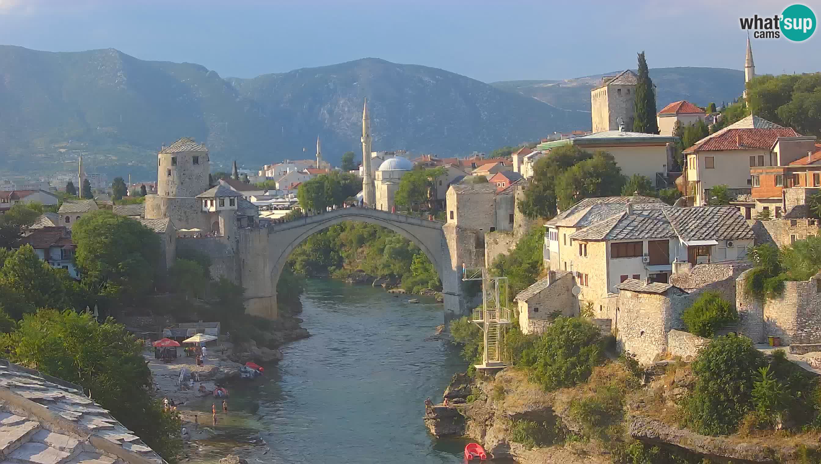 Mostar webcam – LIVE Old Bridge and Neretva river