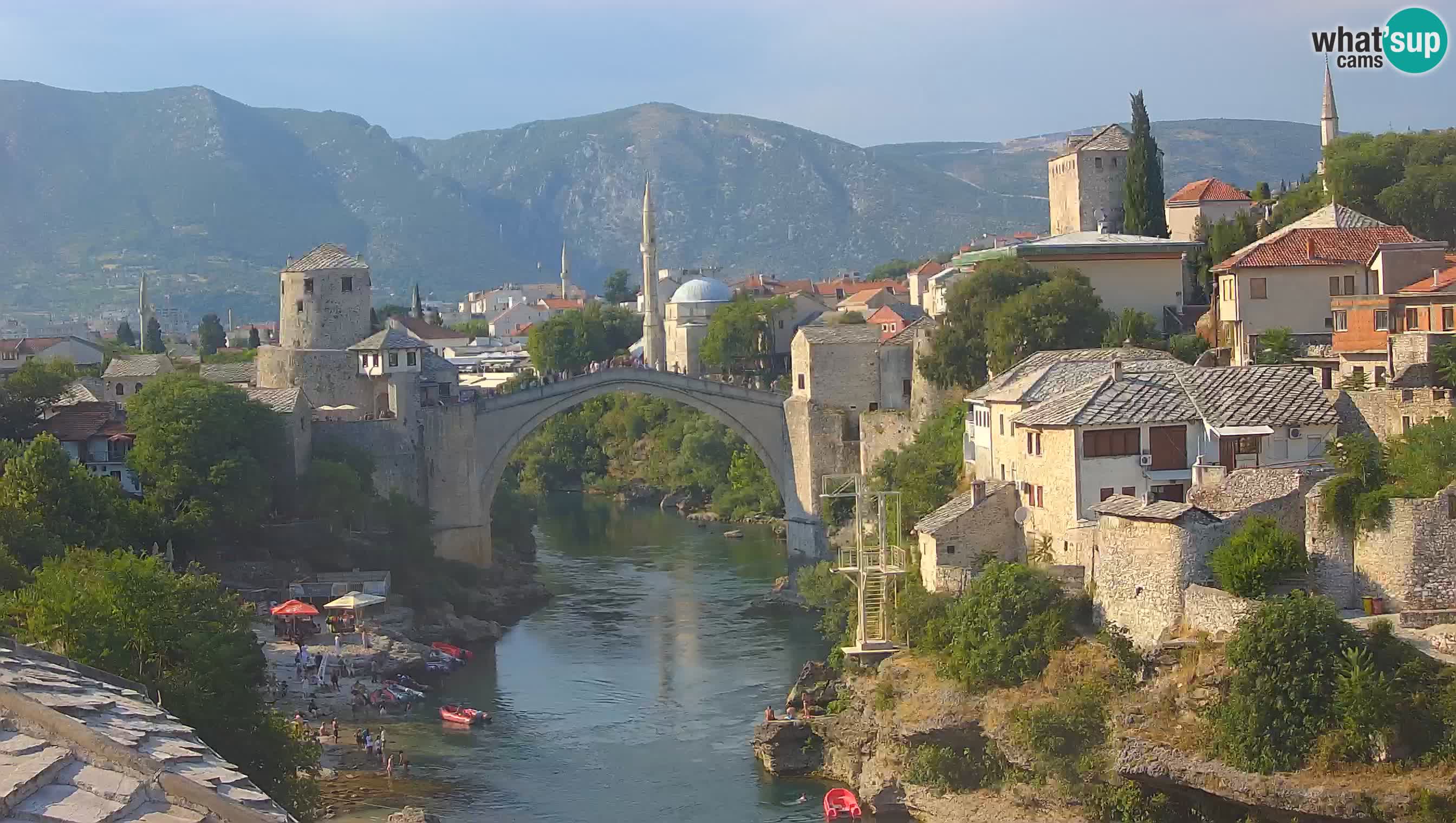 Spletna kamera Mostar – Stari Most in reka Neretva