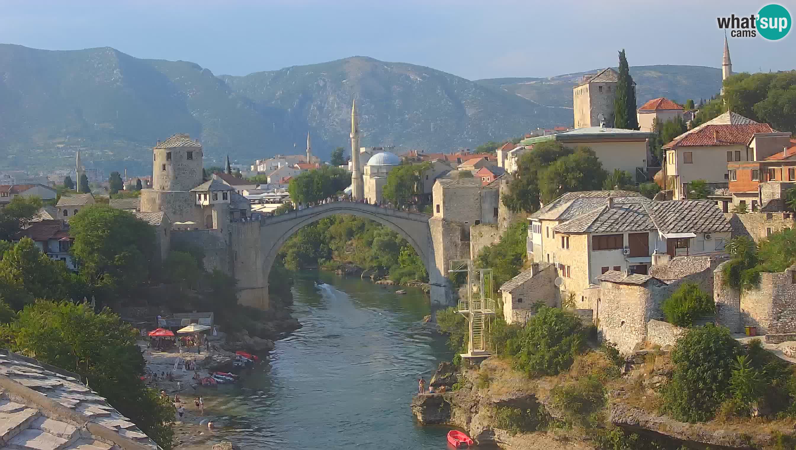Spletna kamera Mostar – Stari Most in reka Neretva