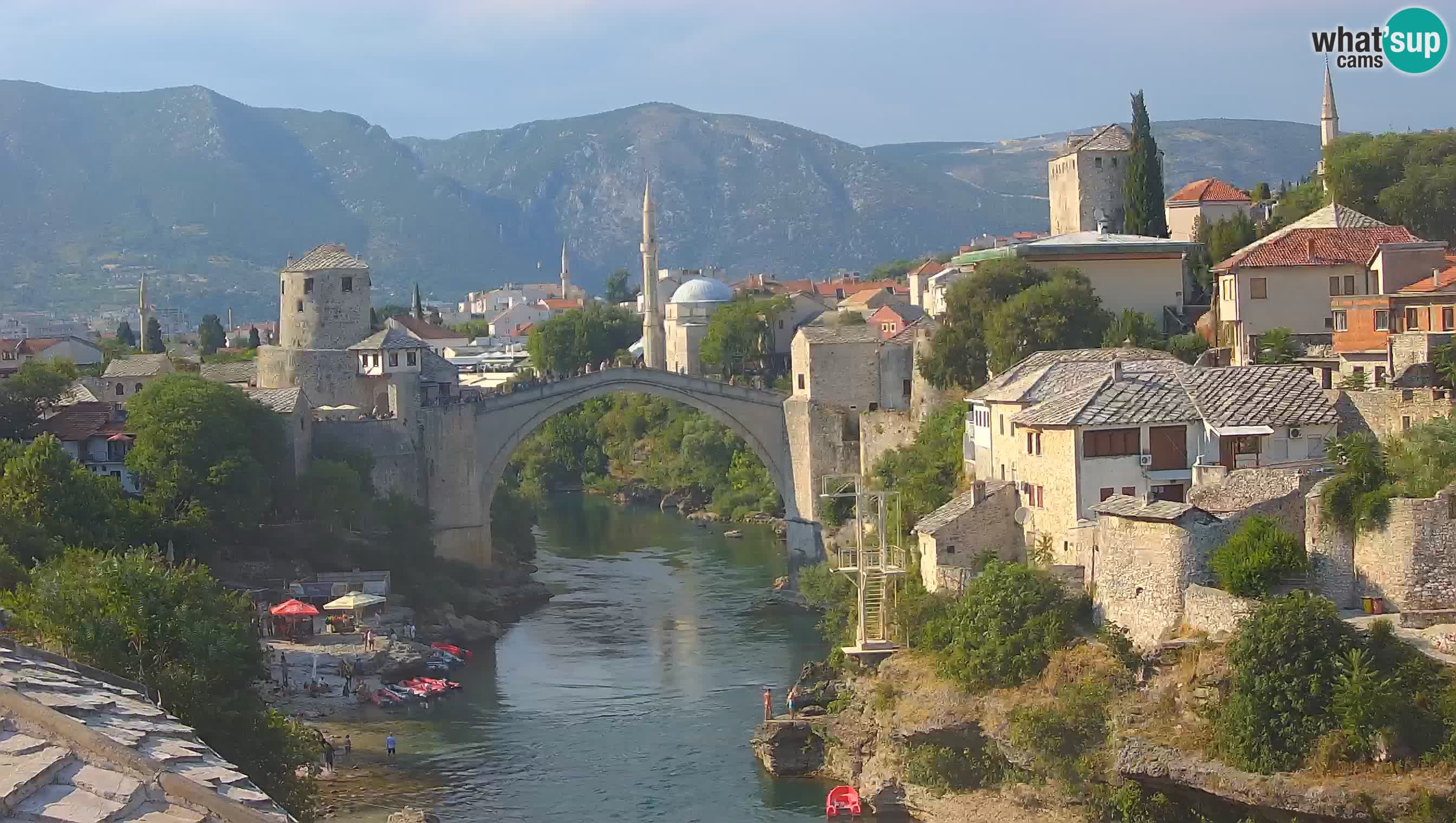 Spletna kamera Mostar – Stari Most in reka Neretva